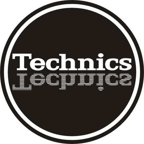 Technics Slipmat Mirror Logo (Paire)