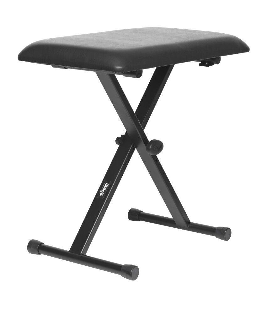 Stagg Keyboard bench with X folding legs KEB-A20