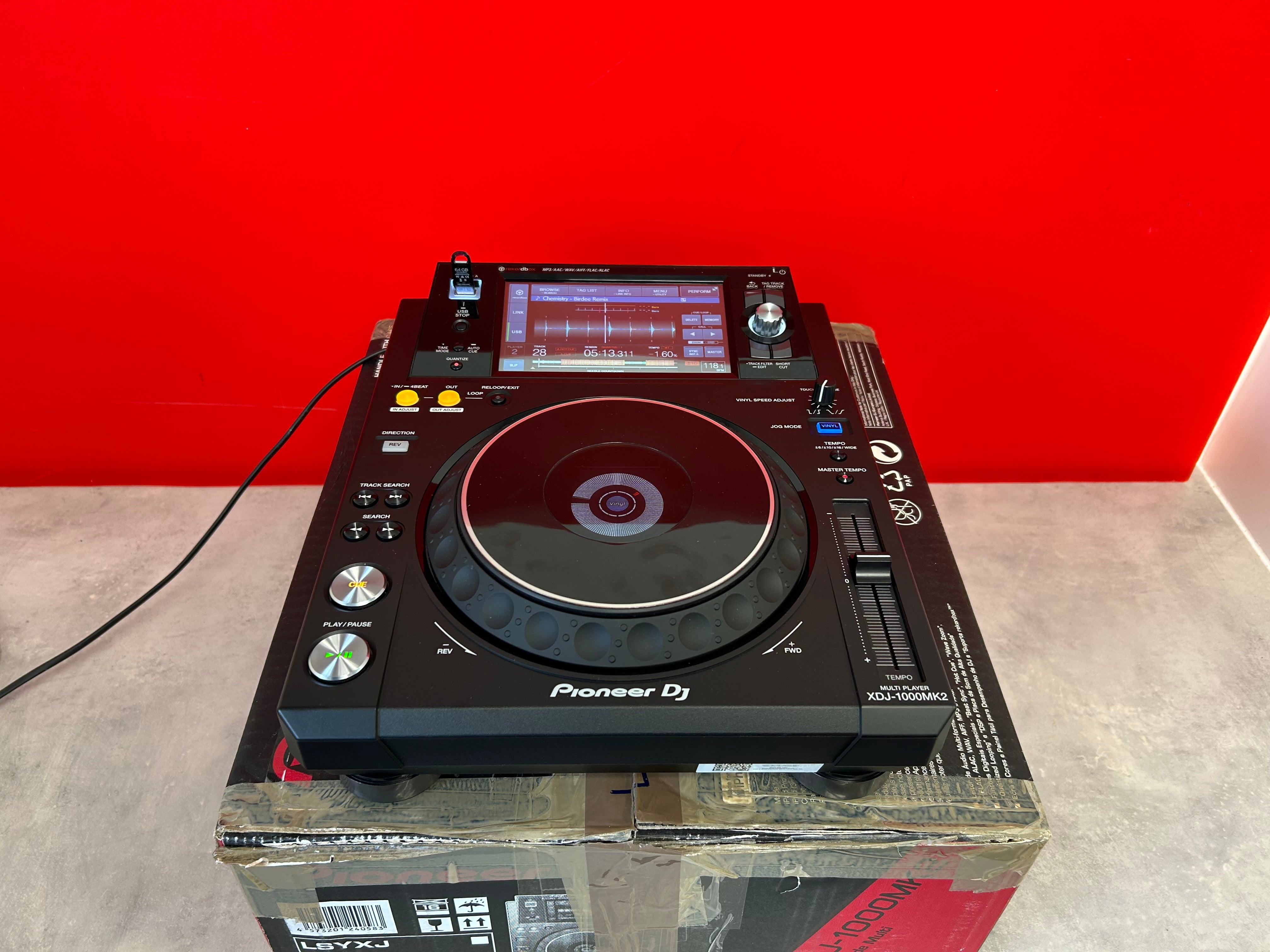 Platine DJ professionnelle Pioneer XDJ 1000 MK2 - D'occasion