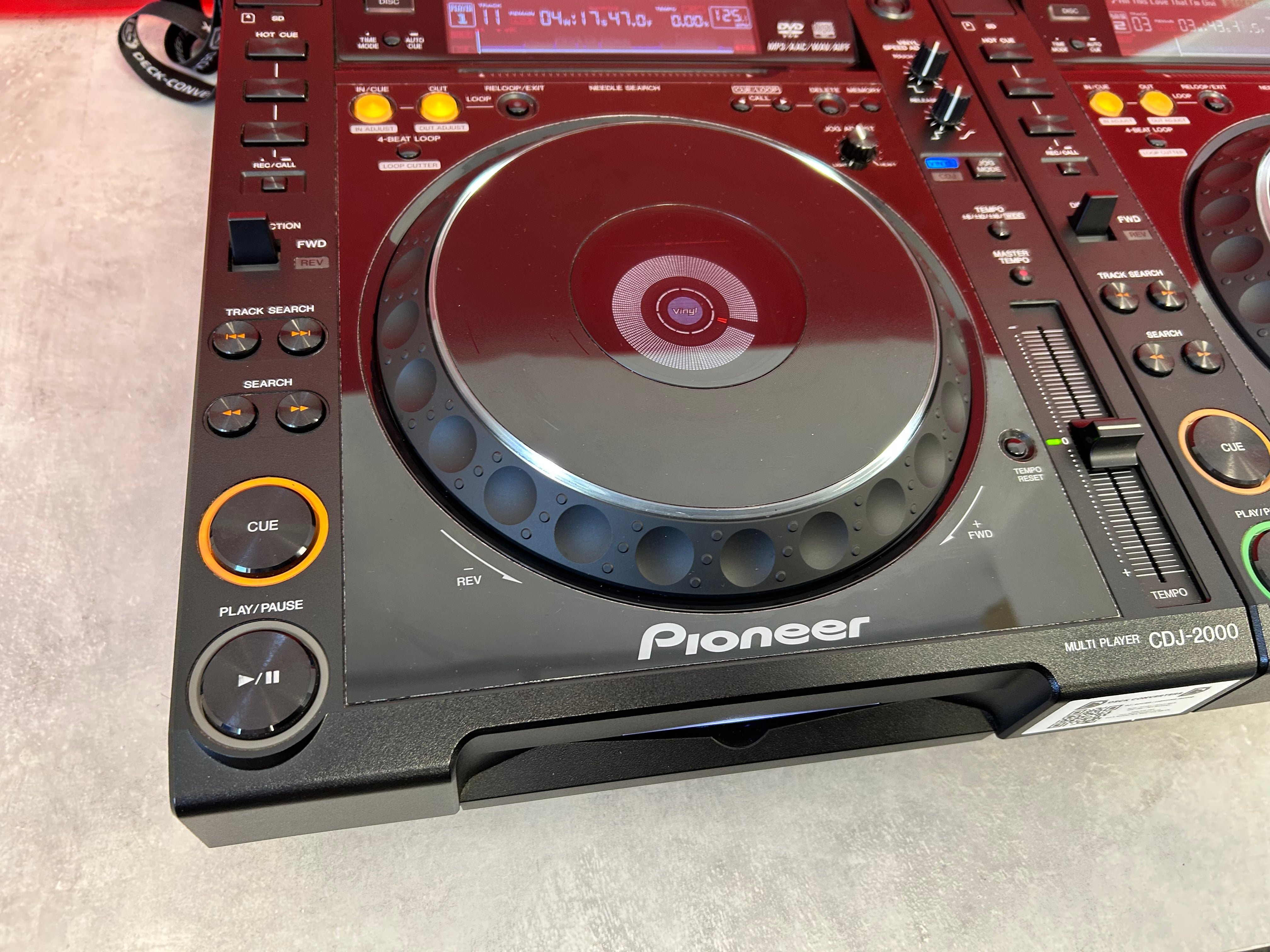 Pioneer CDJ 2000 DJ Decks PAIR - Pre Owned