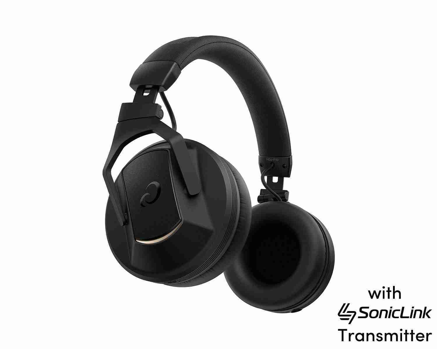Casque de DJ professionnel sans fil AlphaTheta HDJ-F10-TX avec émetteur