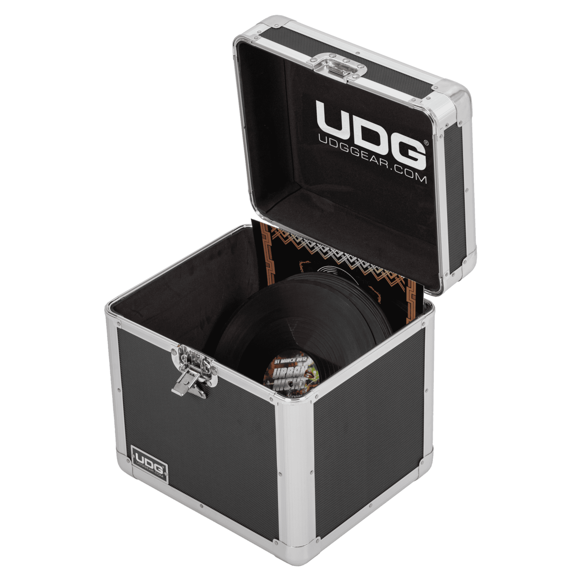 UDG Ultimate Record Case 80 Vinyles (Argent)