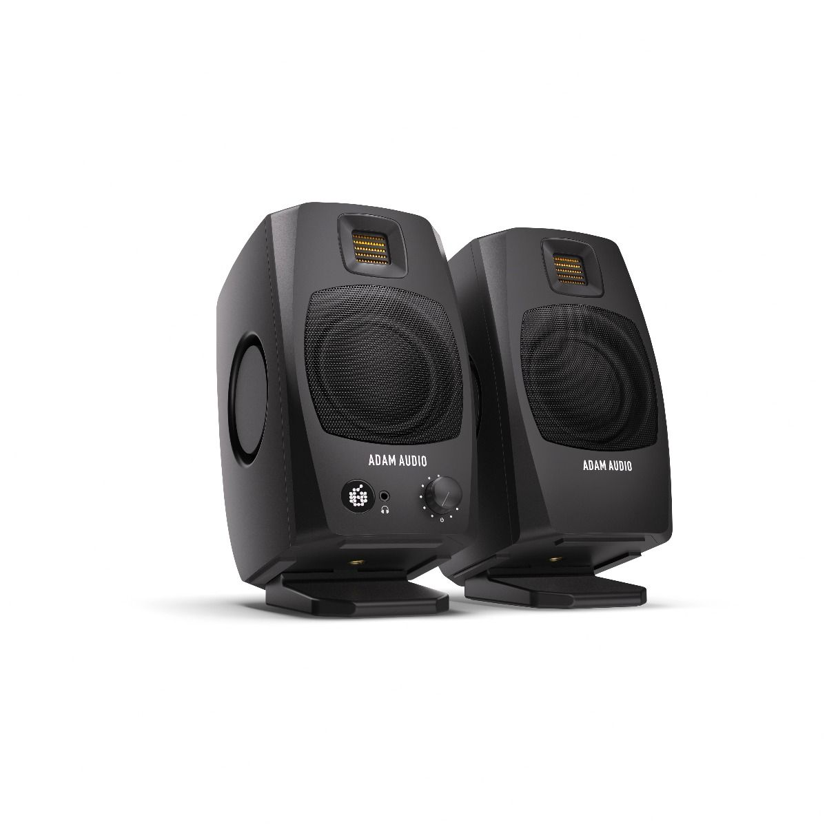 Adam Audio D3V Active Desktop Monitors - Black - Deck Converters