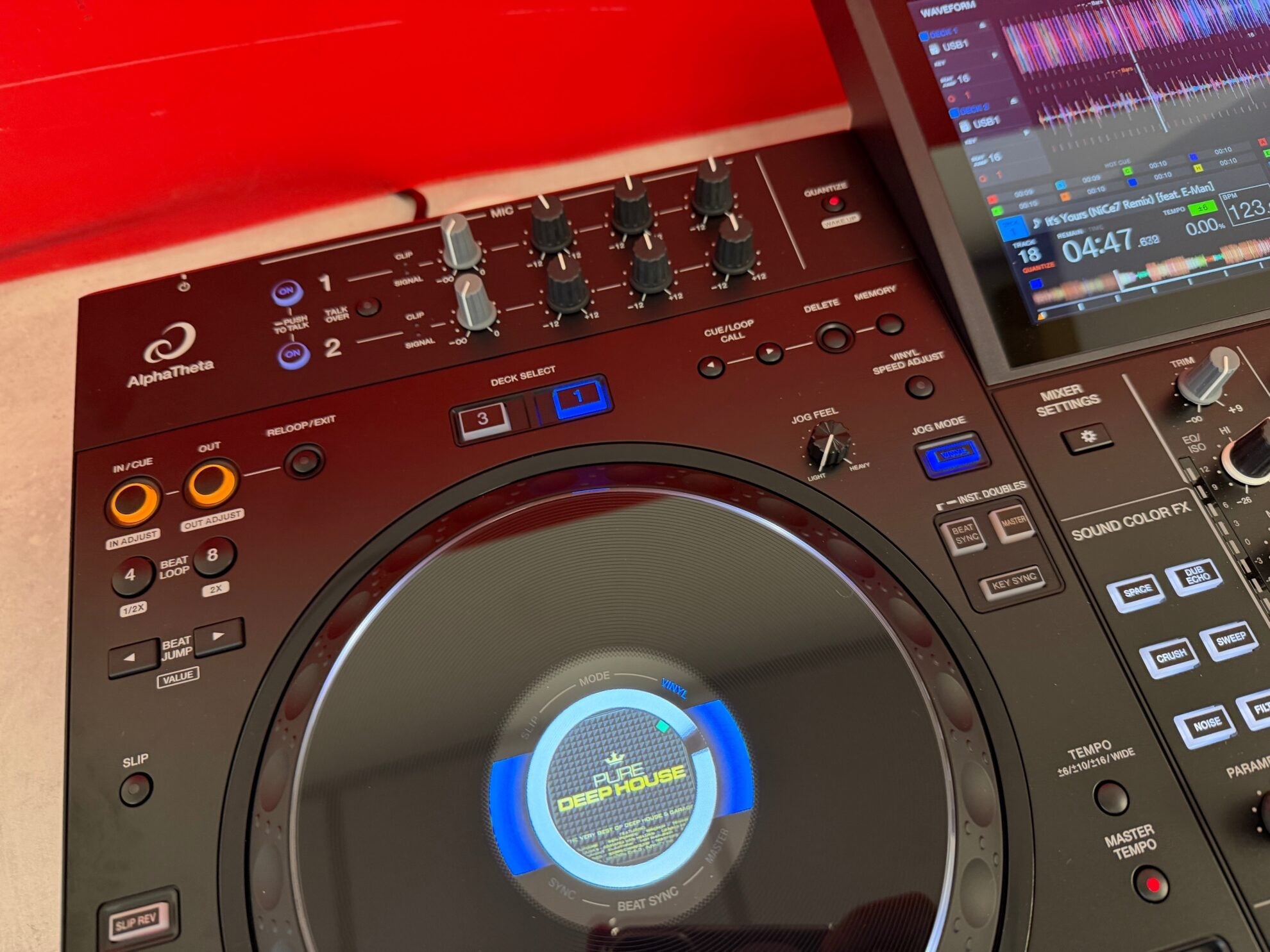 Alpha Theta XDJ AZ 4ch DJ All In One DJ Controller - B Stock - Deck Converters