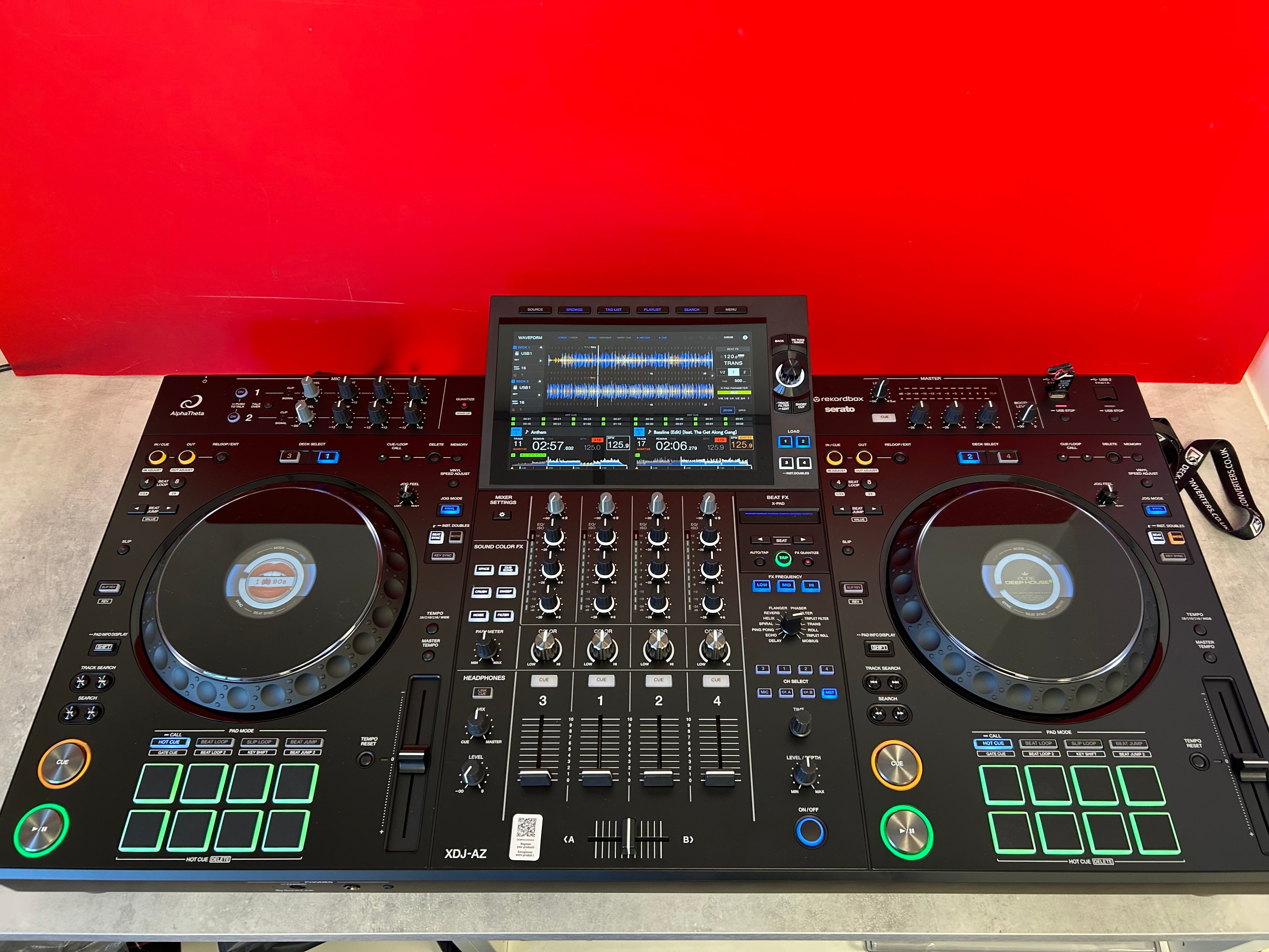 Alpha Theta XDJ AZ 4ch DJ All In One DJ Controller - Pre Owned - Deck Converters