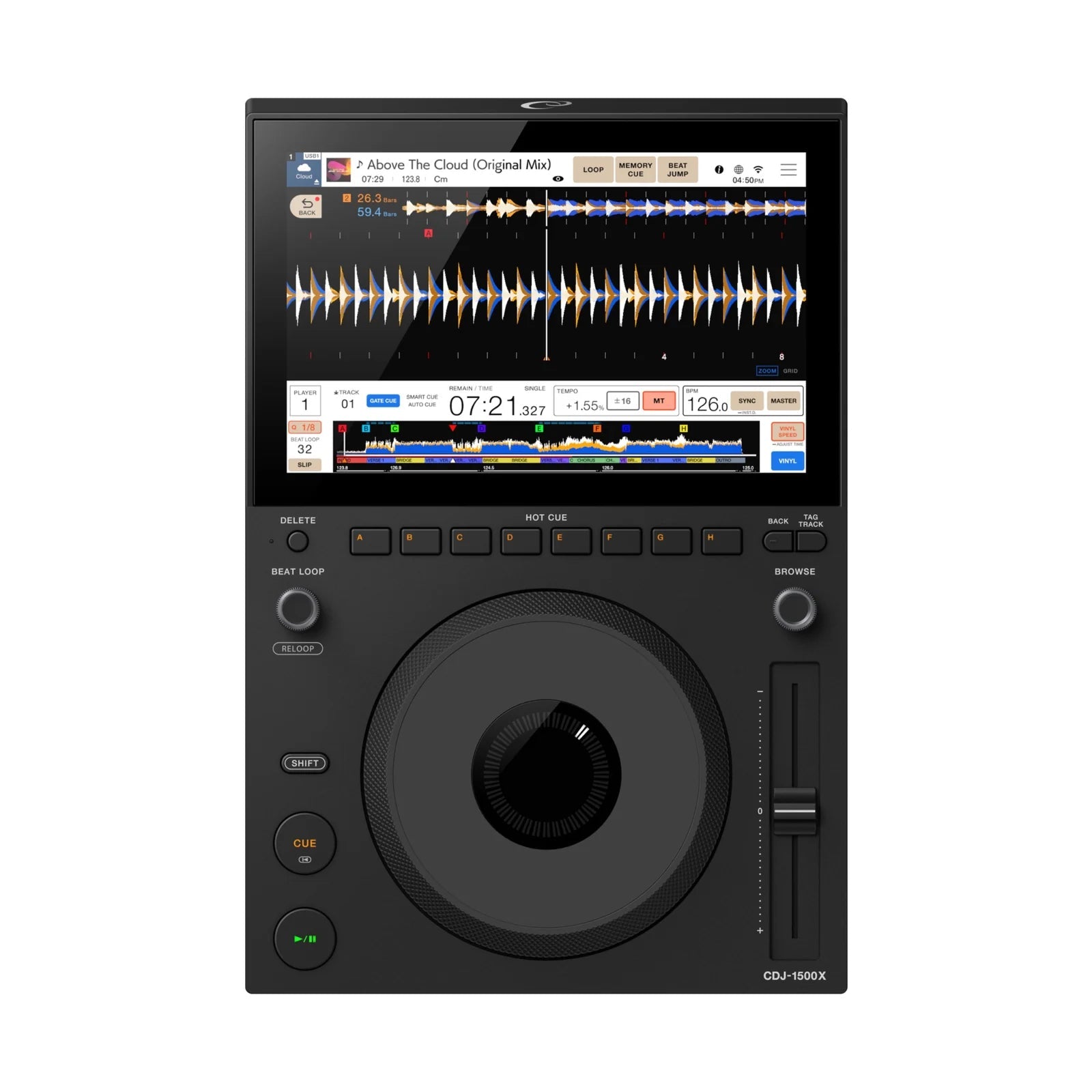 AlphaTheta CDJ-1500X Professional DJ Multi Player - Deck Converters