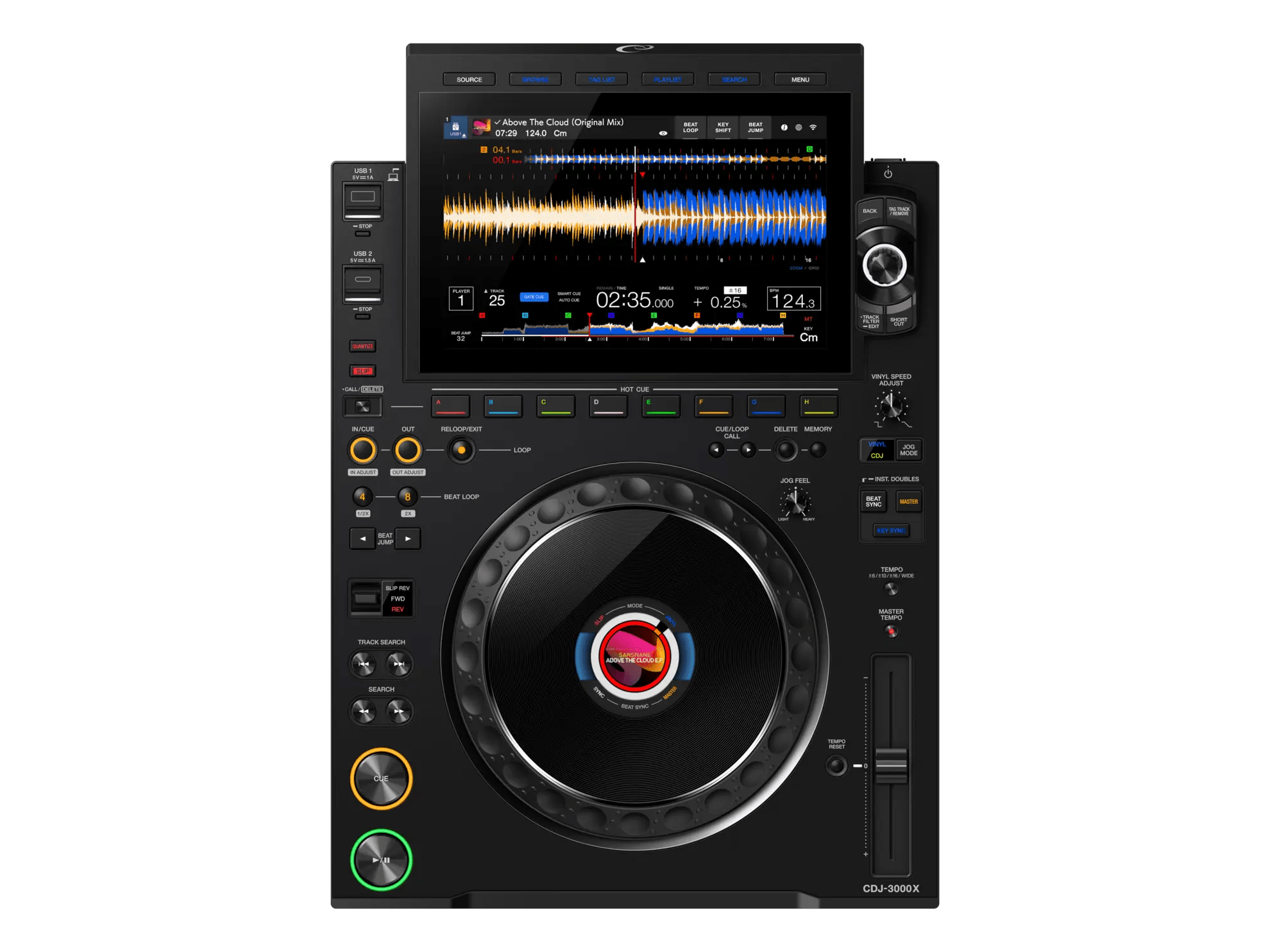 AlphaTheta CDJ 3000X Professional DJ Player - Deck Converters