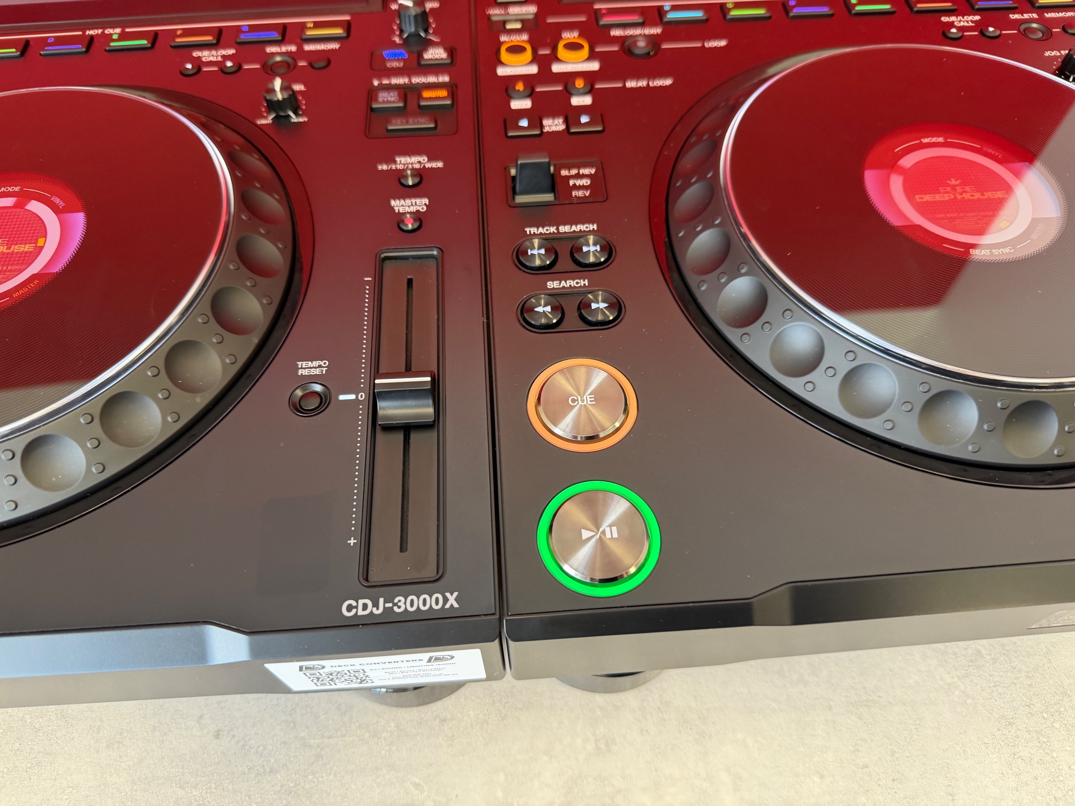 AlphaTheta CDJ 3000X Professional DJ Player - PAIR - Pre Owned - Deck Converters