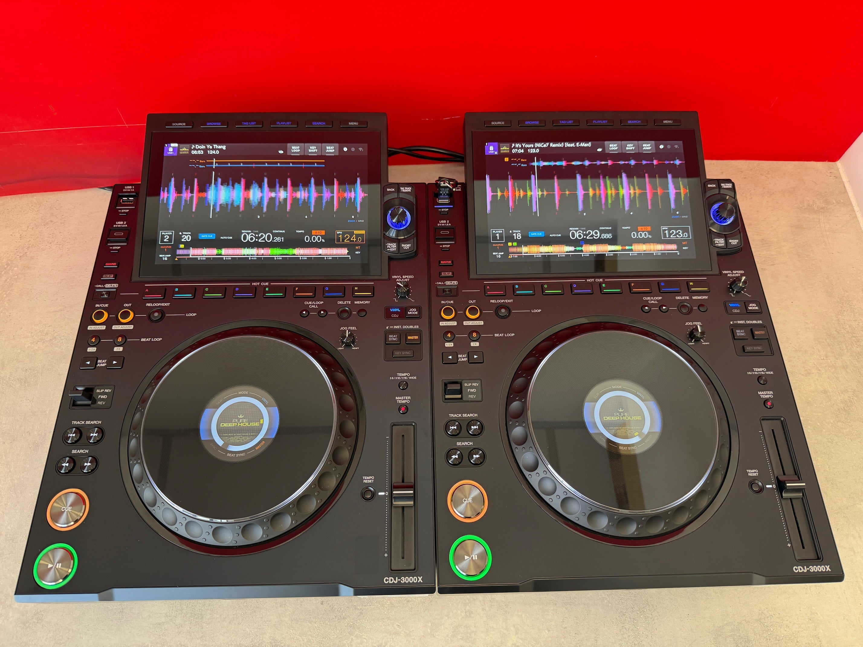 AlphaTheta CDJ 3000X Professional DJ Player - PAIR - Pre Owned - Deck Converters