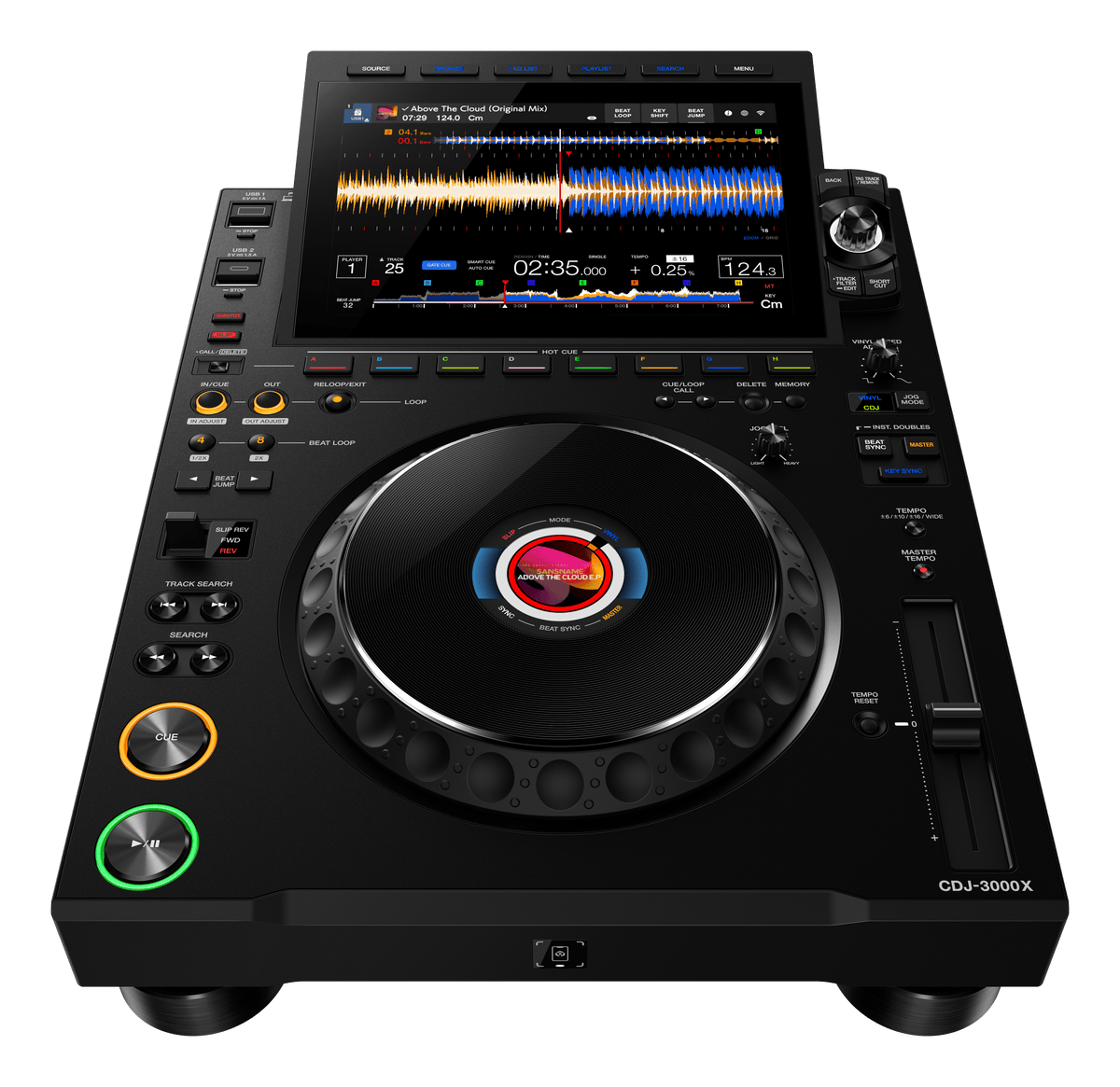 AlphaTheta CDJ-3000X Ultimate DJ Setup Bundle DJM-V10, PLX-1000, RMX-IGNITE, HDJ-F10-TX & STS1 Stand - Deck Converters