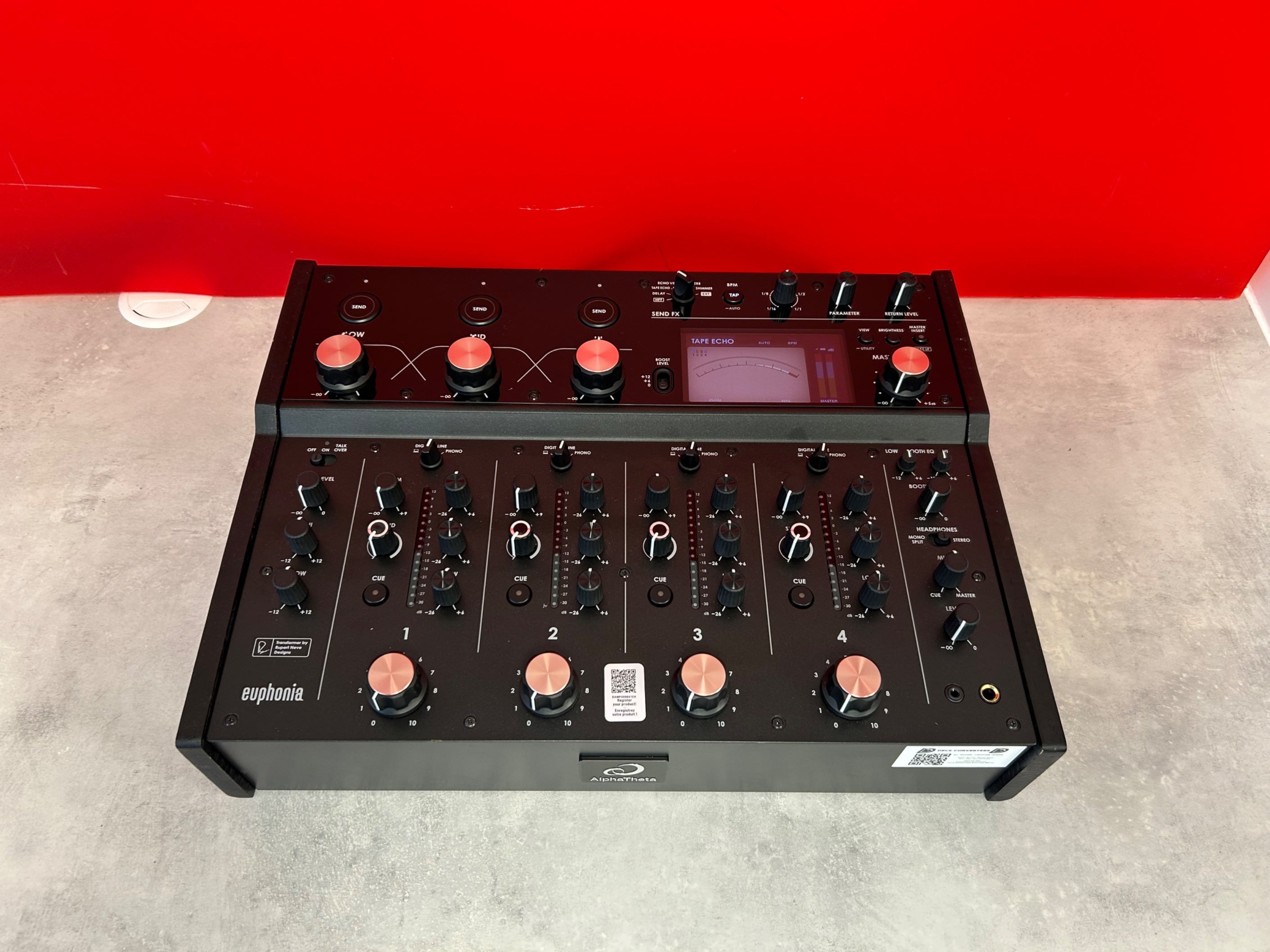 AlphaTheta Euphonia Rotary DJ Mixer - Pre Owned - Deck Converters
