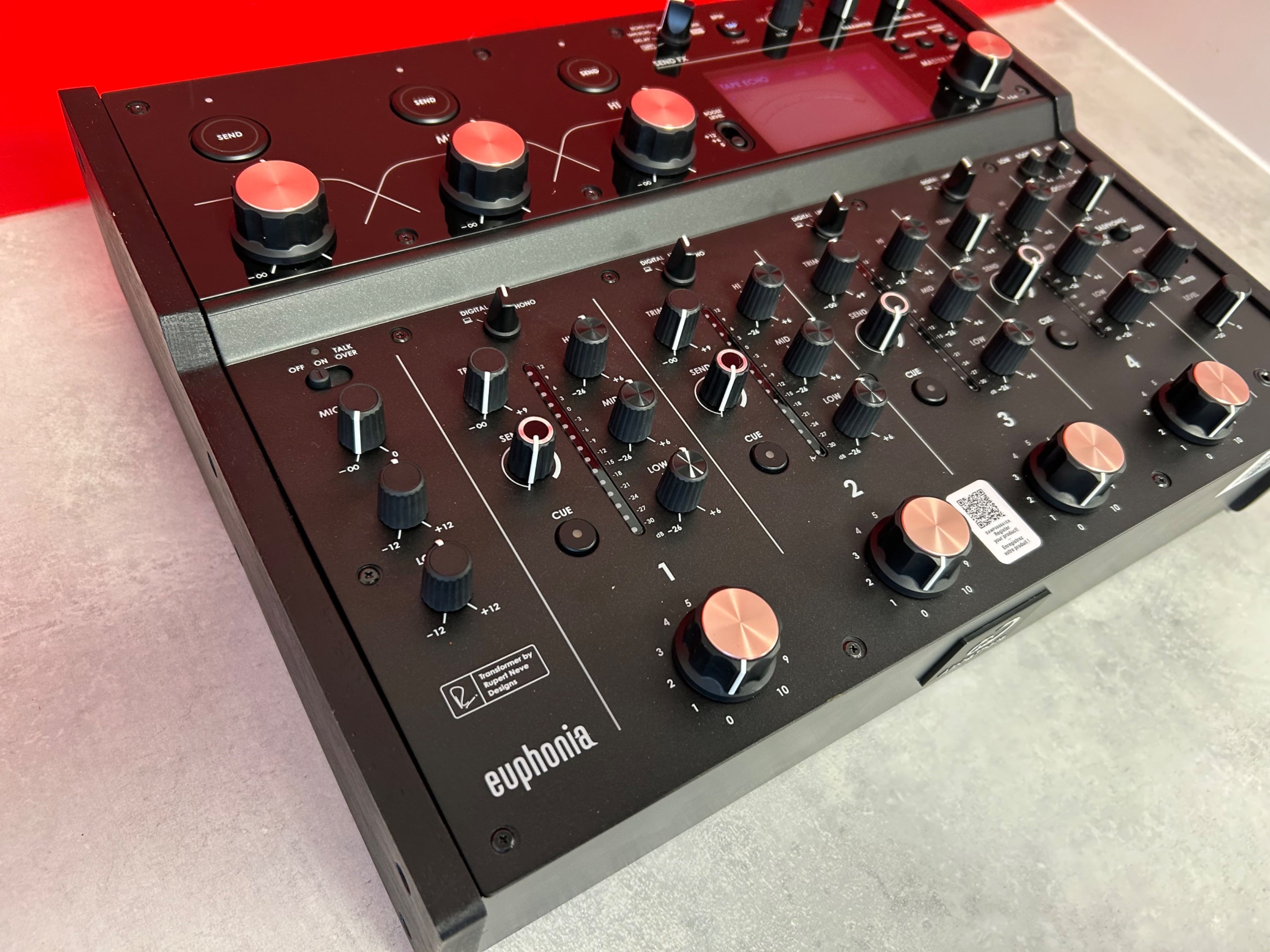 AlphaTheta Euphonia Rotary DJ Mixer - Pre Owned - Deck Converters