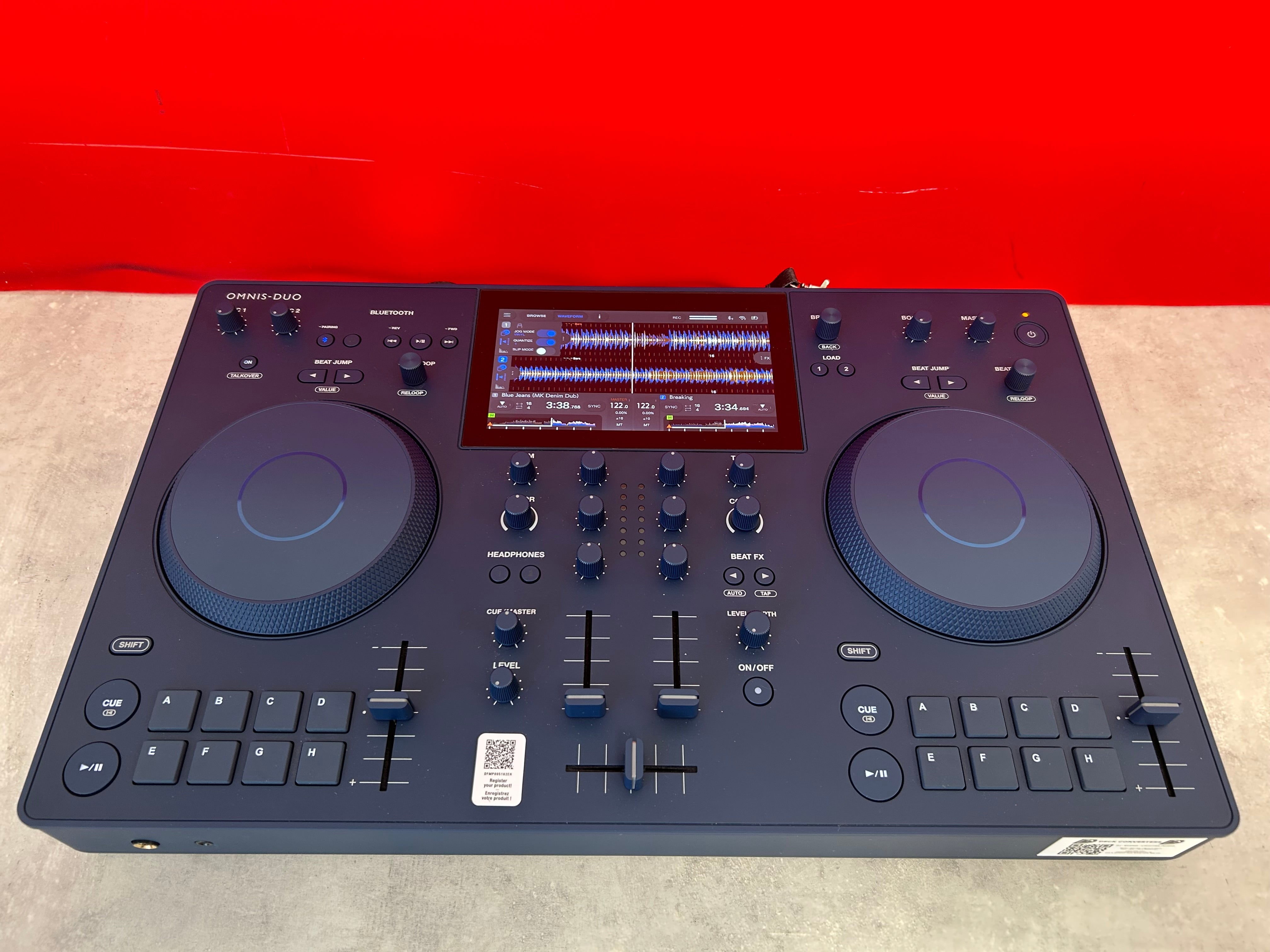 AlphaTheta OMNIS DUO 2CH Wireless All-in-One DJ System Pre Owned - Deck Converters