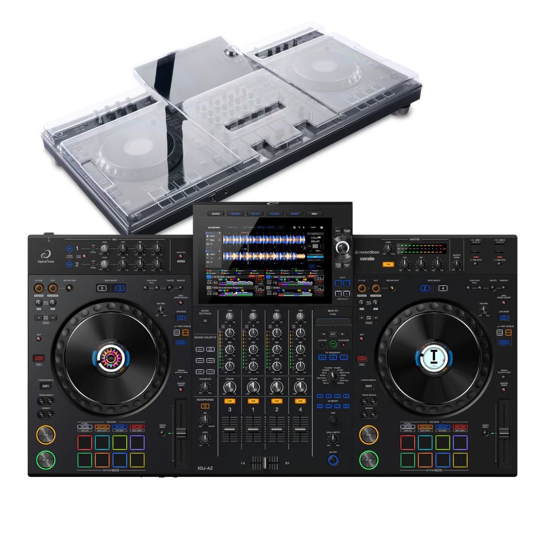 AlphaTheta XDJ-AZ + DeckSaver Cover Bundle | Deck Converters
