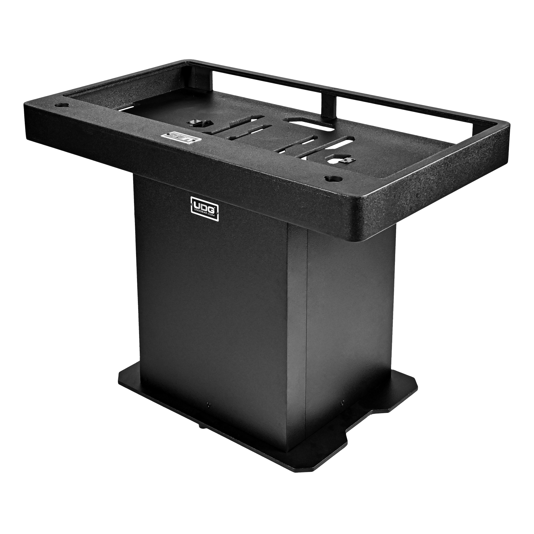 UDG Ultimate DJ Podium Workstation Black | Professional Modular DJ Podium