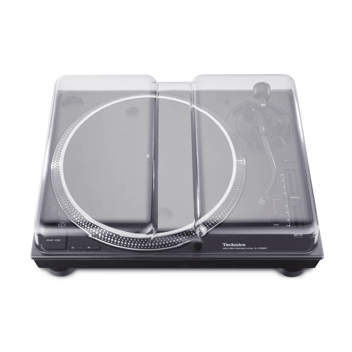 Decksaver Technics 1210 1200 Turntable Cover - Deck Converters