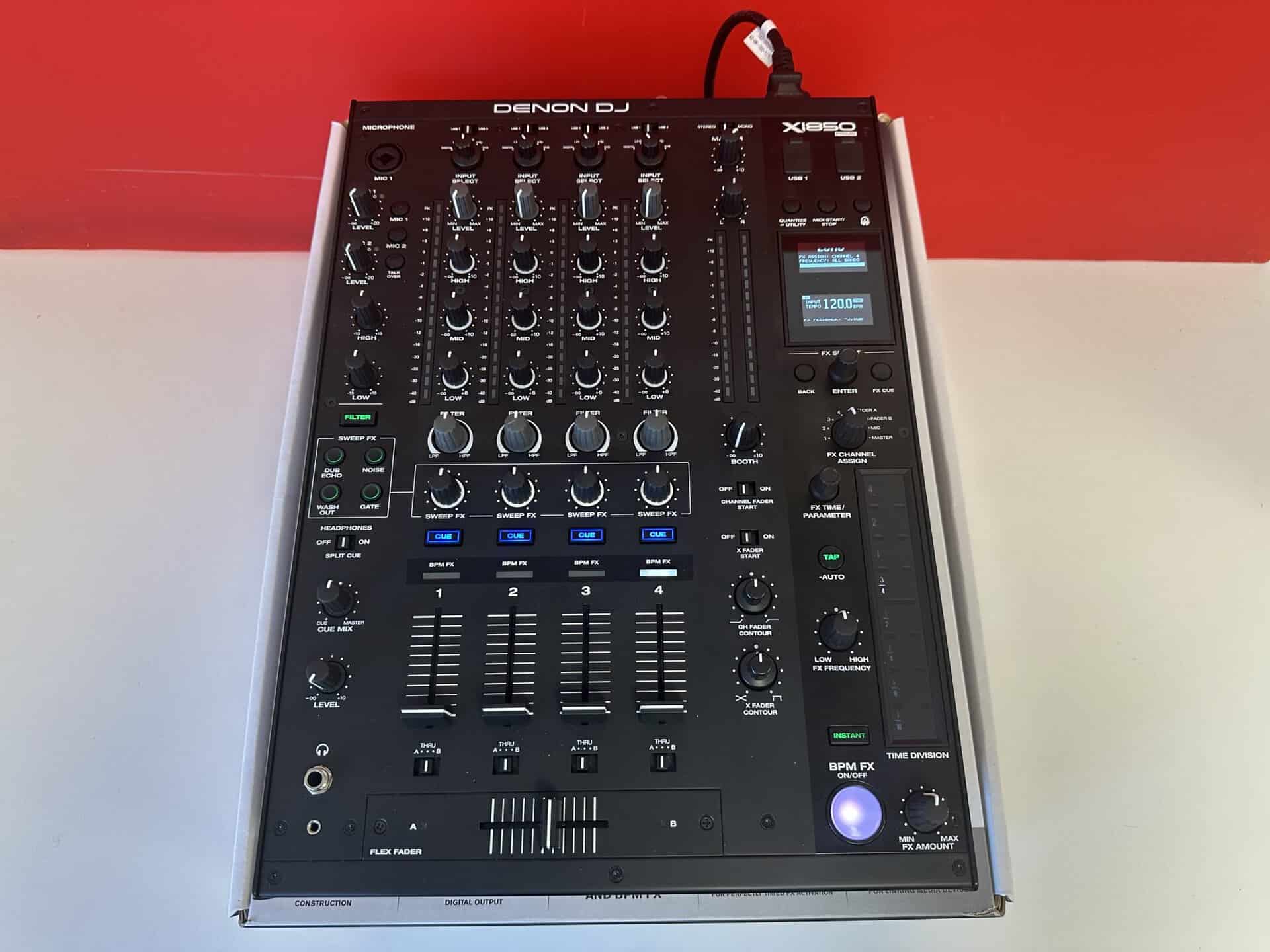 Denon DJ X1850 Prime Club Mixer Pre Owned - Deck Converters