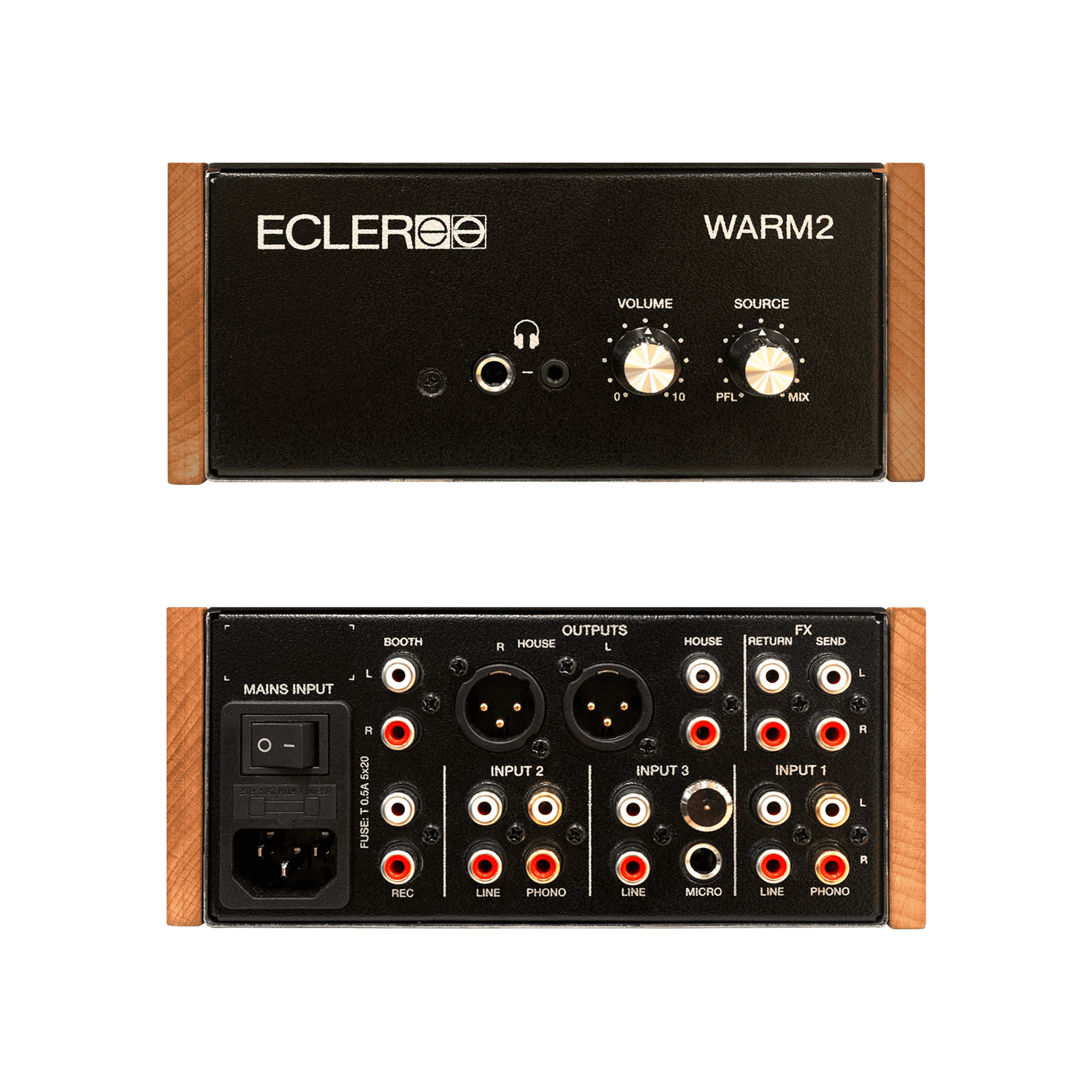 Console de mixage DJ rotative ECLER WARM2 2 voies