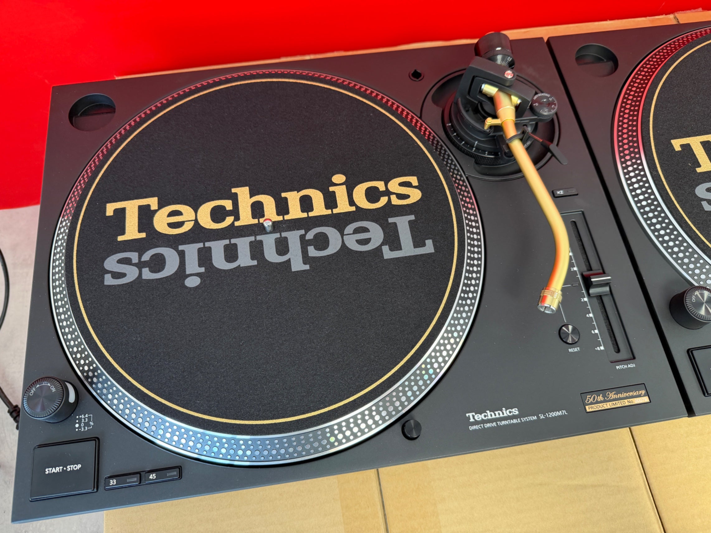 Technics SL-1200M7L Limited Edition Turntables Pair Pre-Owned