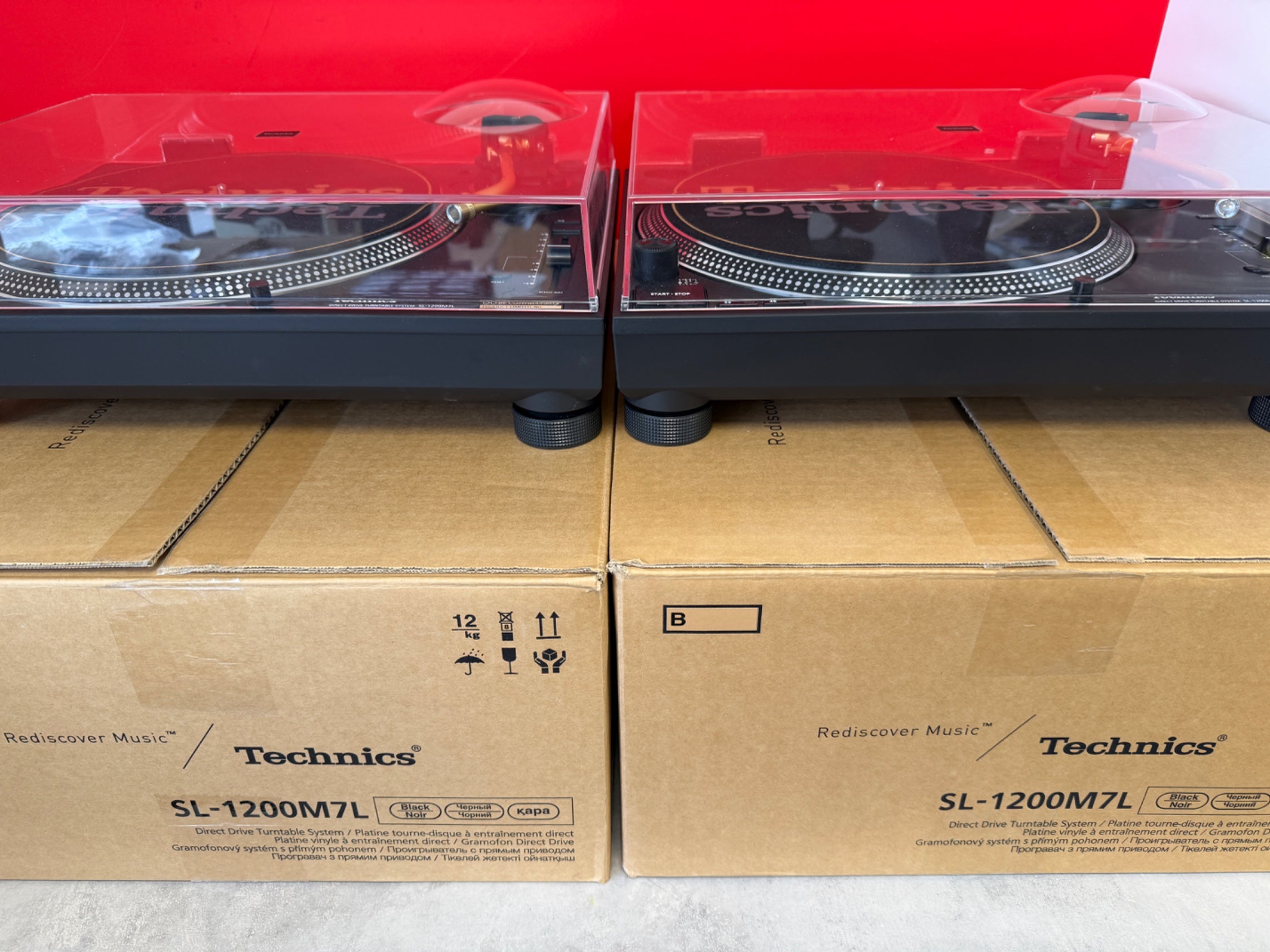 Technics SL-1200M7L Limited Edition Turntables Pair Pre-Owned
