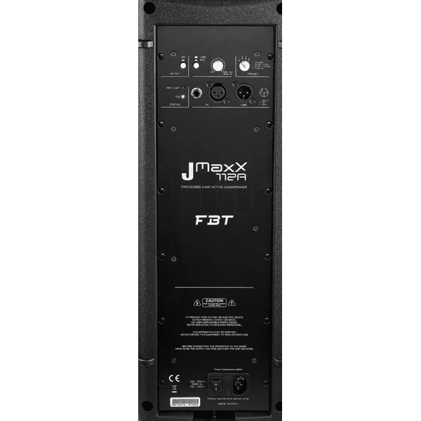 FBT Audio JMaxX 112A Active Loudspeaker - Deck Converters