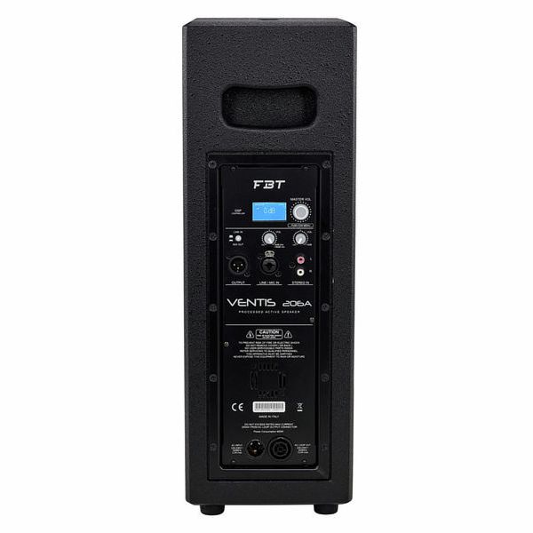 FBT Ventis 206A Active Loudspeaker with DSP - Deck Converters