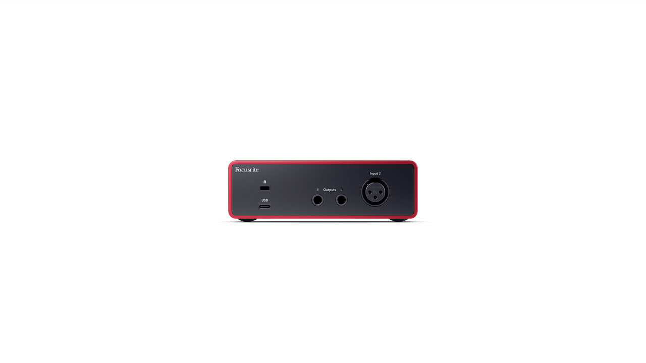 Focusrite Scarlett Solo USB Audio Interface (4th Gen) - Deck Converters