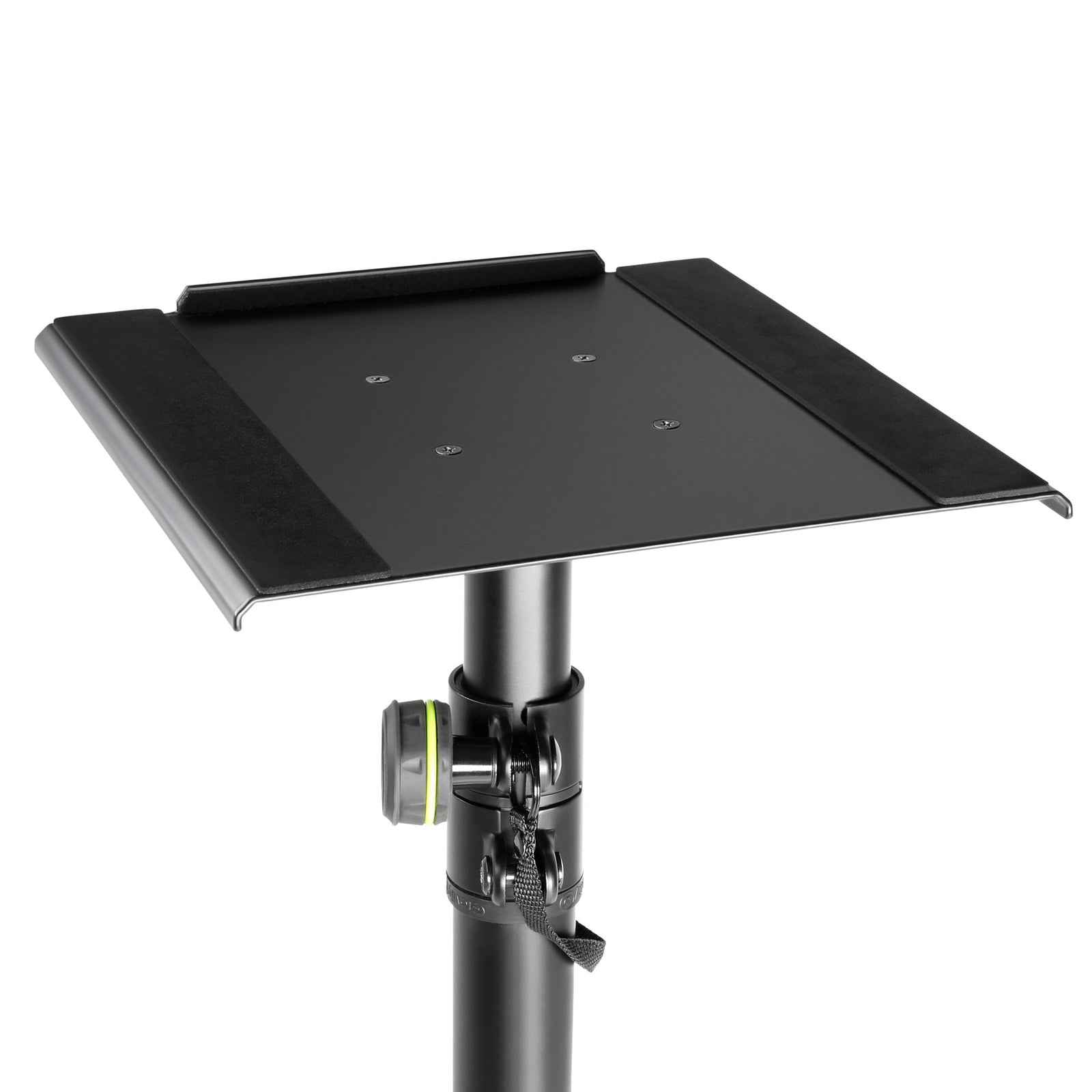 Gravity SP 3202 LR B Studio Monitor Speaker Stand With Large Round Base - Deck Converters