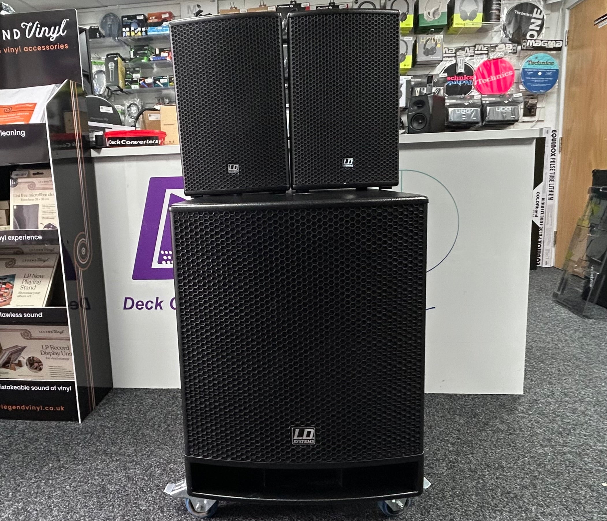 LD Systems Dave 18 G3 2:1 Compact Active PA System - Pre Owned - Deck Converters