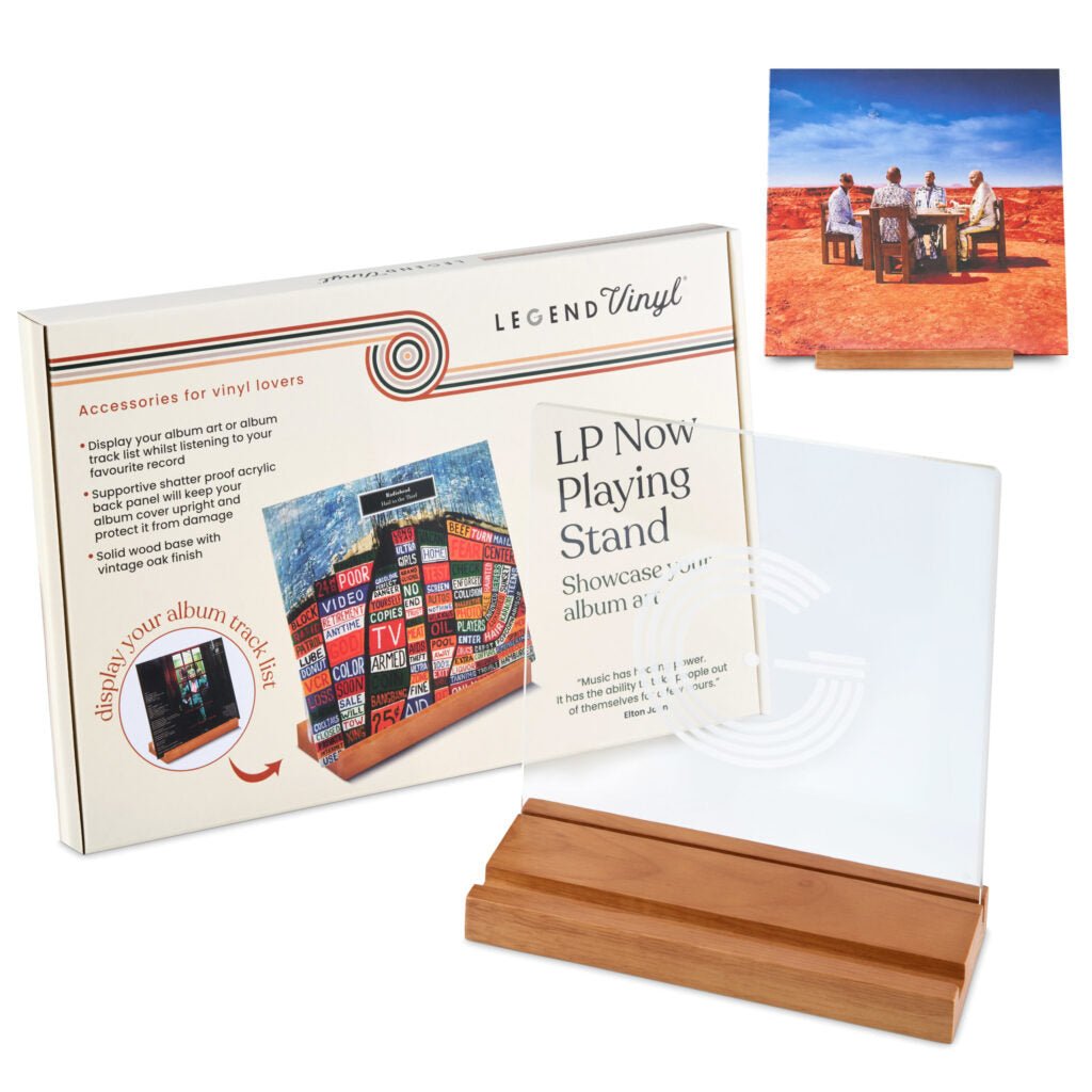 Legend Vinyl LP “Now Playing” Display Stand - Deck Converters