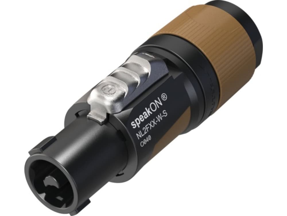 Neutrik NL2FXX - W - S SpeakON FXX - 2 Pole Cable Connector - Small - Deck Converters
