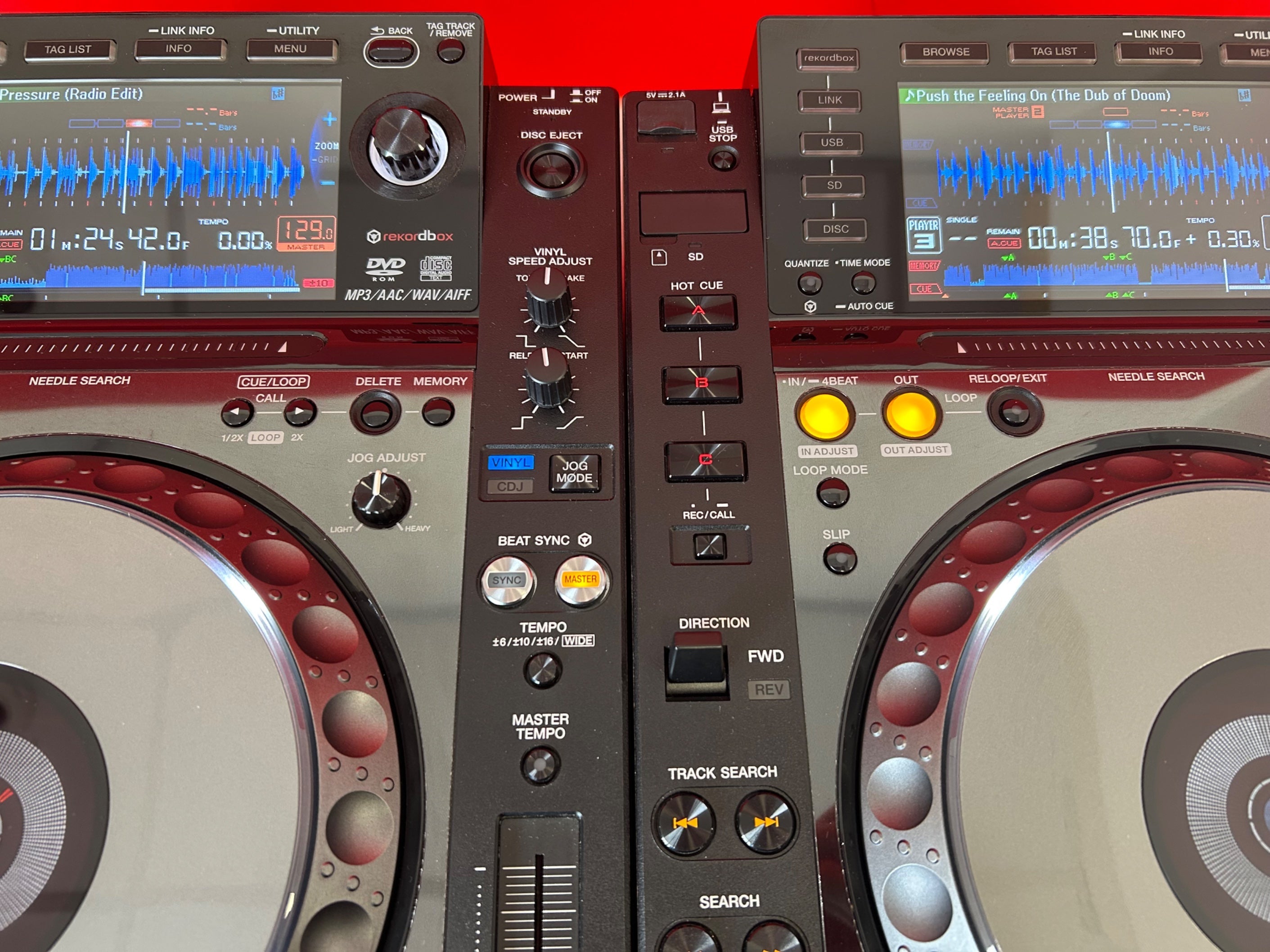 PAIR Pioneer CDJ 2000 Nexus DJ Decks - Deck Converters