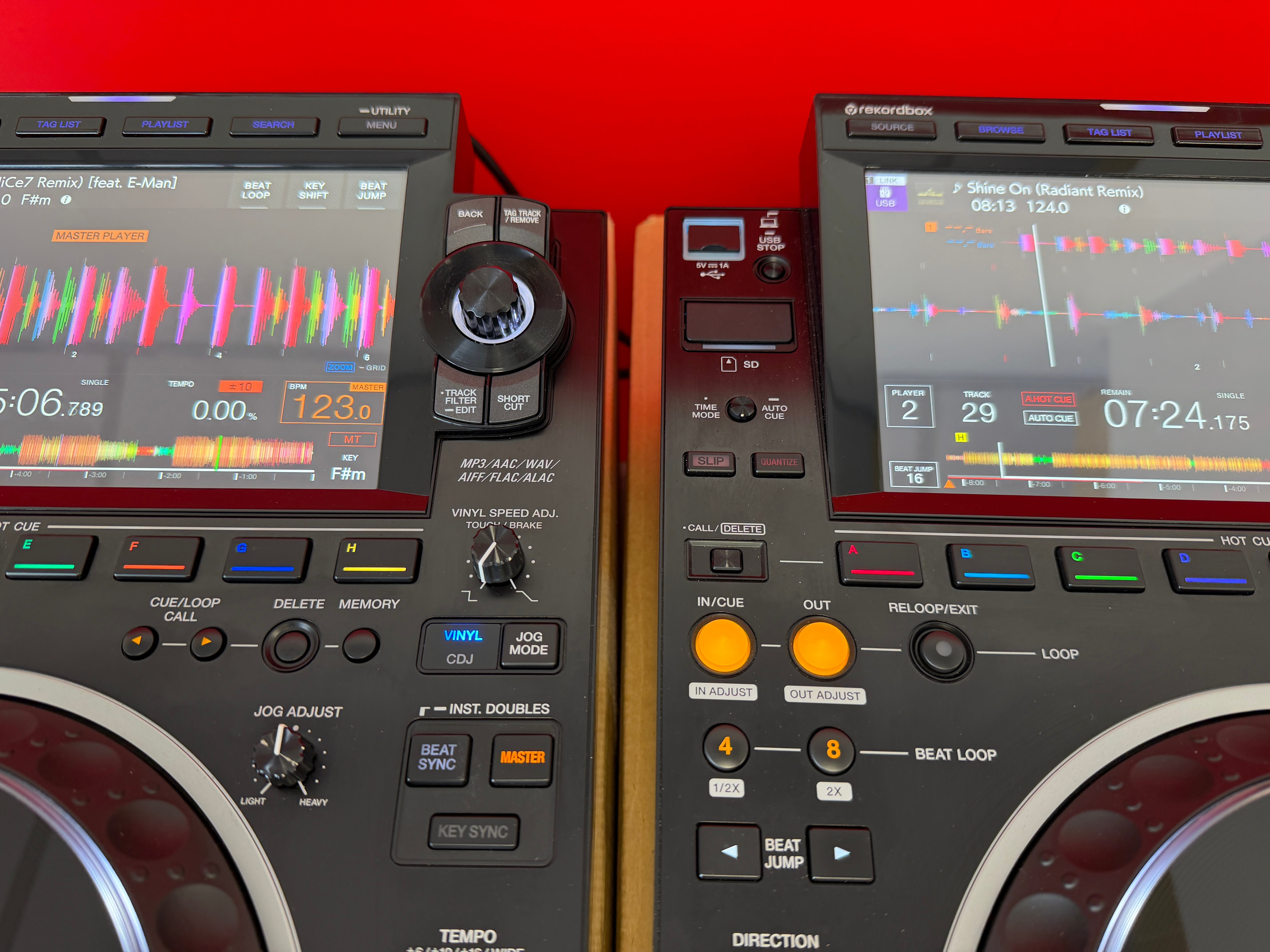 PAIR Pioneer CDJ 3000 DJ Decks - Pre Owned - Deck Converters