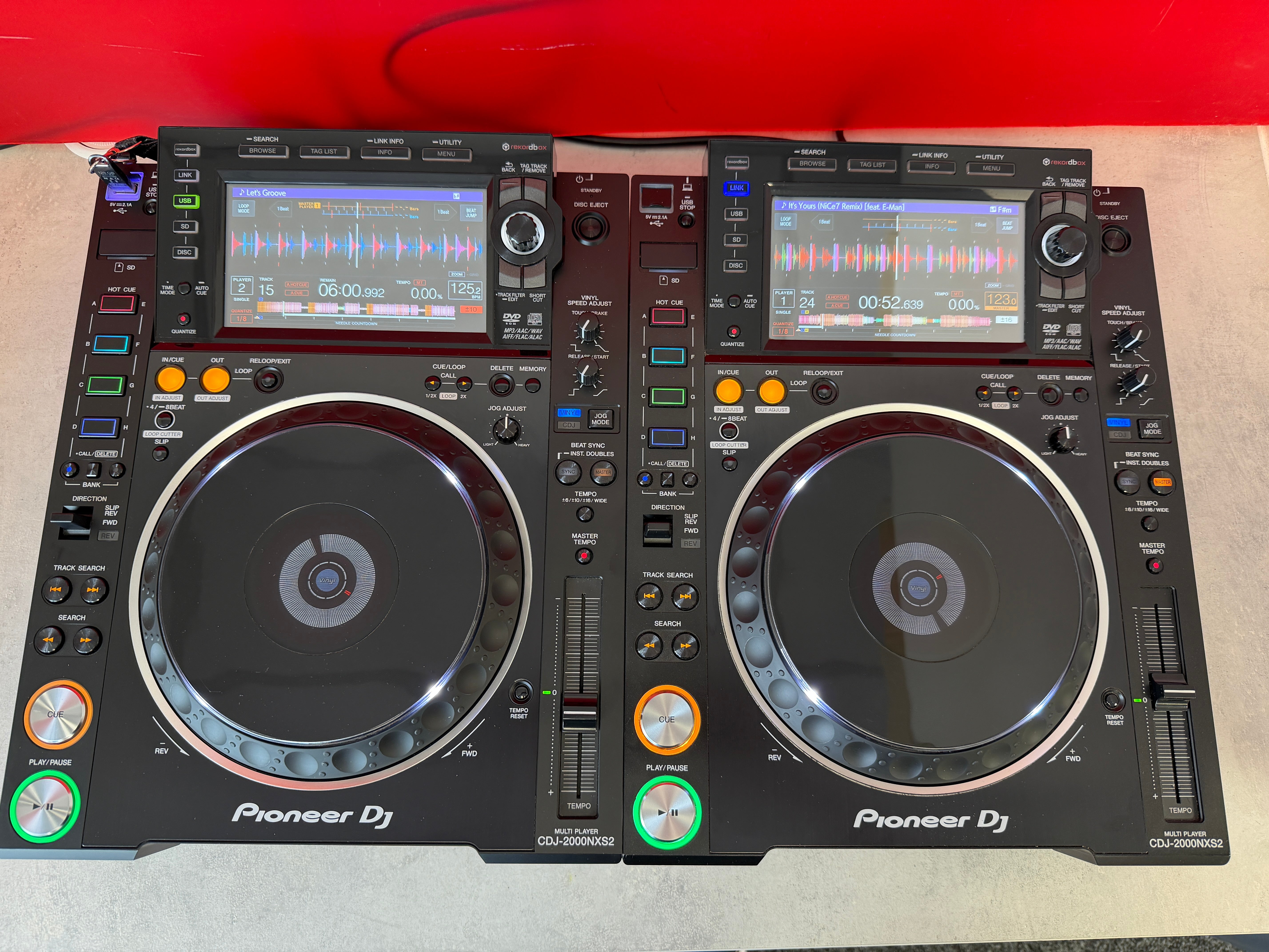 PAIR Pioneer DJ CDJ 2000 NXS2 Professional DJ Decks Pre Owned - Deck Converters