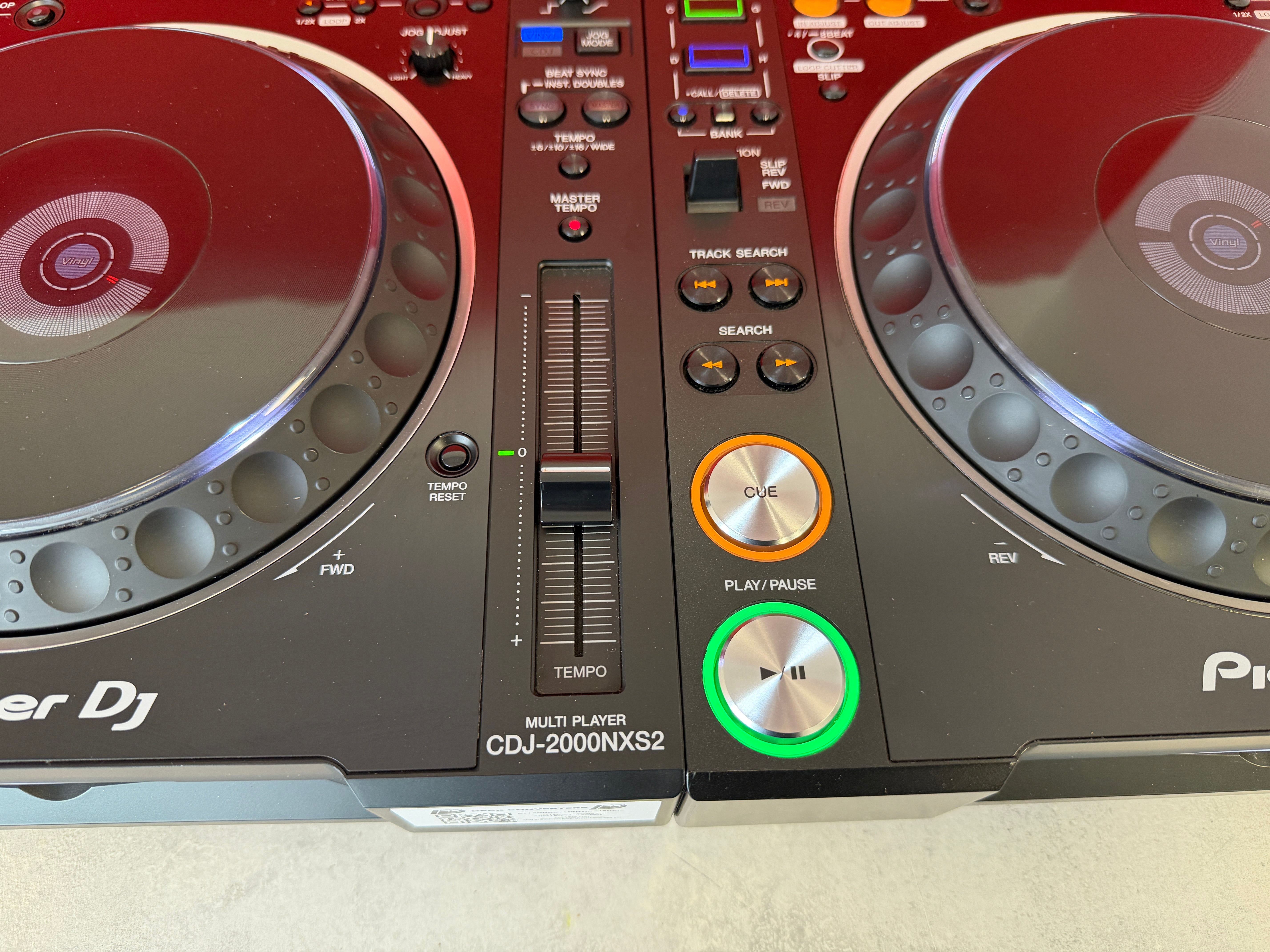 PAIR Pioneer DJ CDJ 2000 NXS2 Professional DJ Decks Pre Owned - Deck Converters