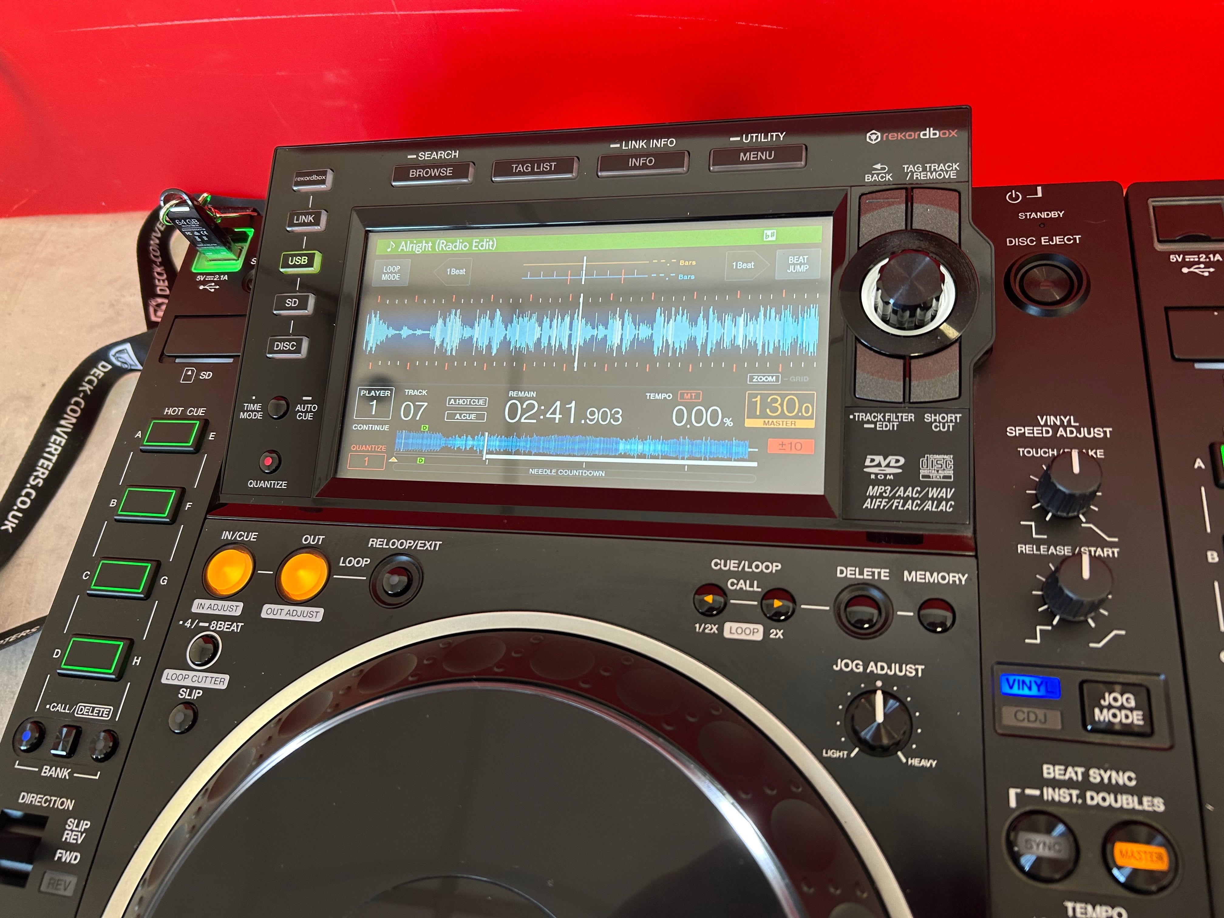 PAIR Pioneer DJ CDJ 2000 NXS2 Professional DJ Decks Pre Owned - Deck Converters