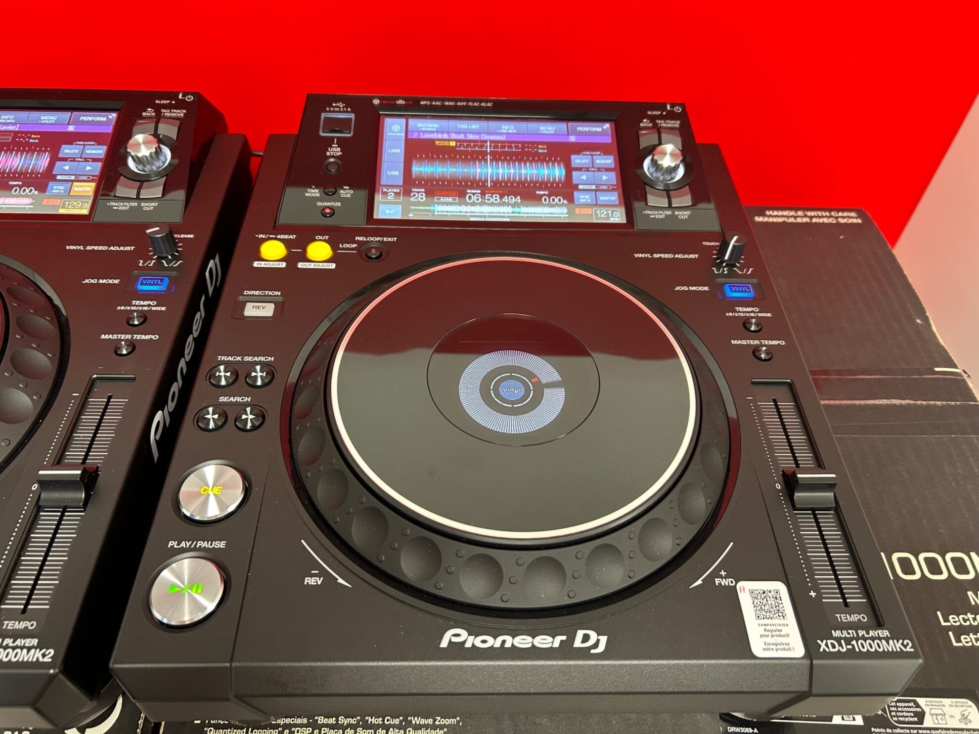 Pair Pioneer XDJ 1000 MK2 - Pre Owned - Deck Converters
