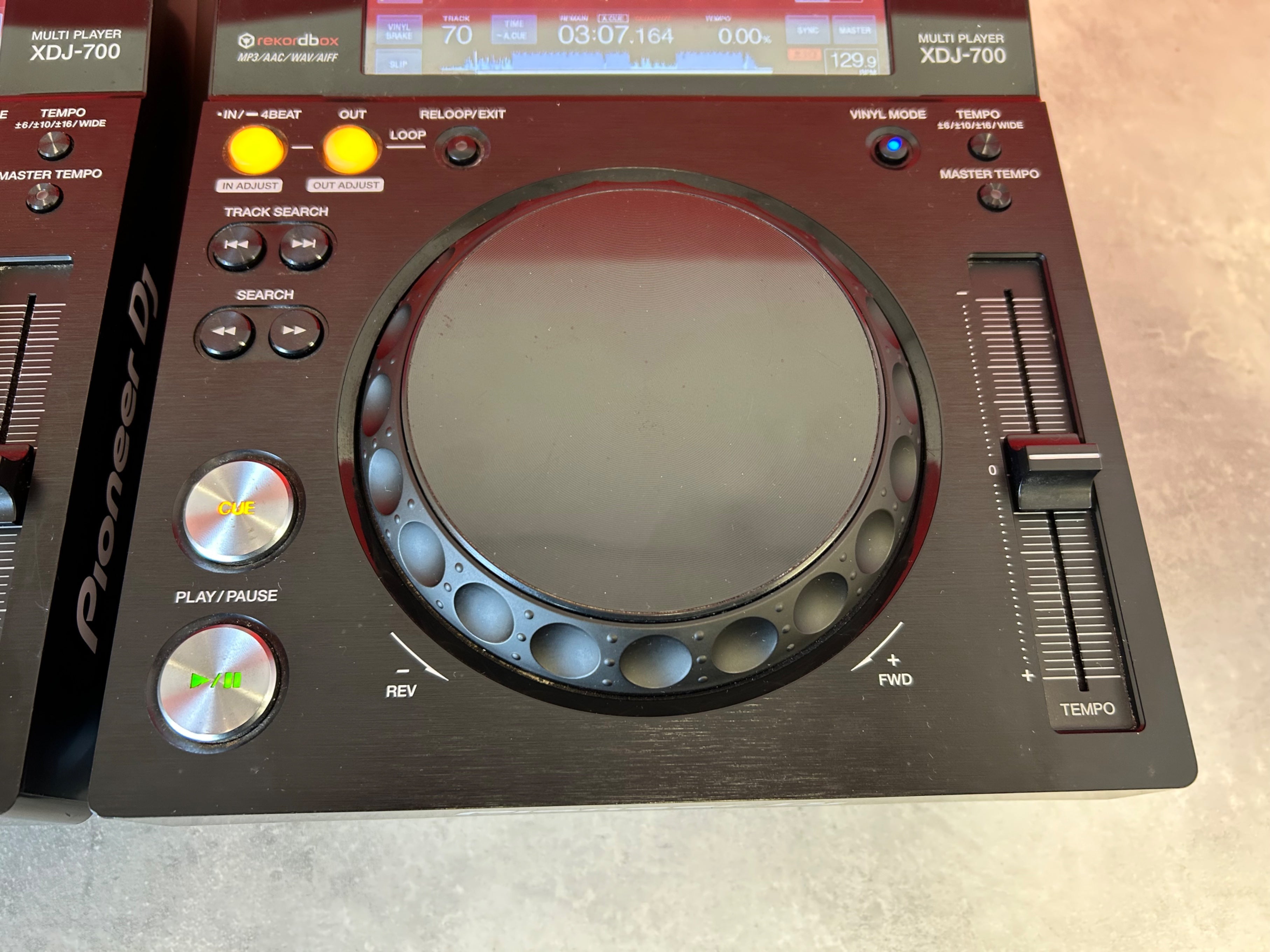 PAIR Pioneer XDJ 700 USB Decks Pre Owned - Deck Converters