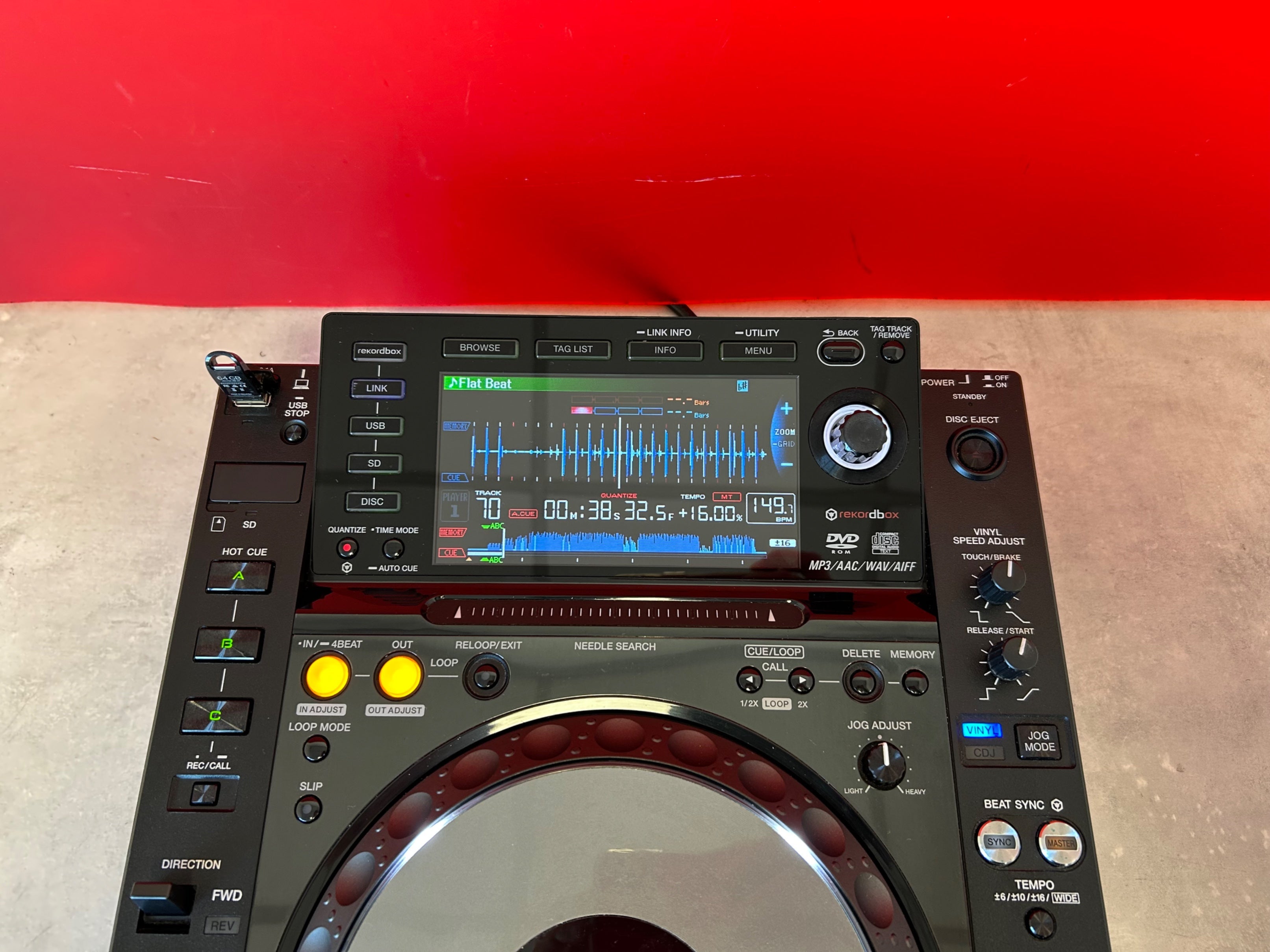 Pioneer CDJ 2000 Nexus DJ Deck - Pre Owned - Deck Converters