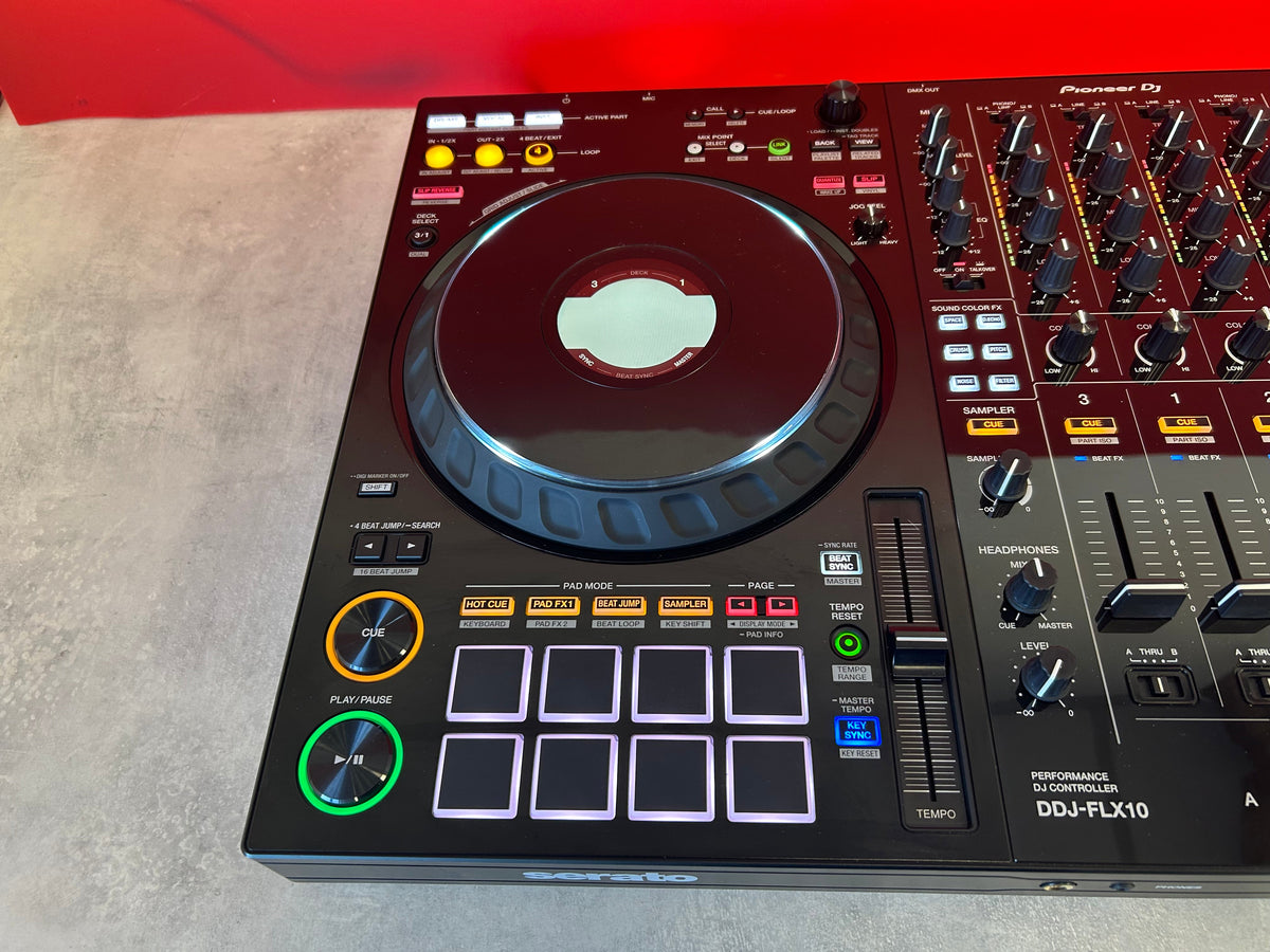 Pioneer DDJ FLX10 4Ch Performance DJ Controller - Pre Owned - Deck Converters