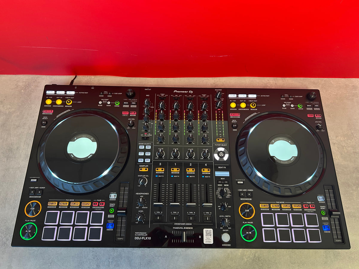 Pioneer DDJ FLX10 4Ch Performance DJ Controller - Pre Owned - Deck Converters