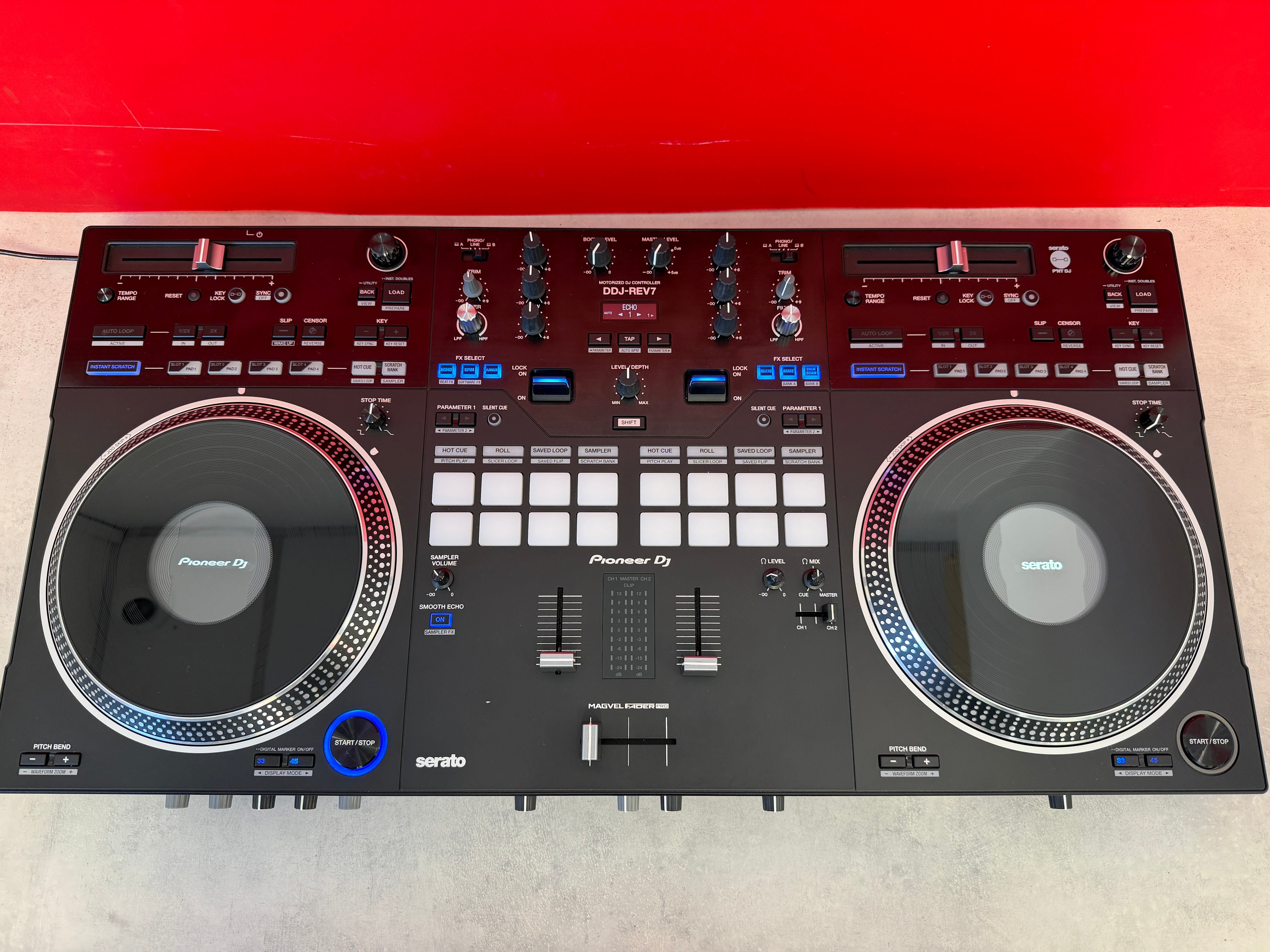 Pioneer DDJ REV-7 DJ Controller - Pre Owned - Deck Converters