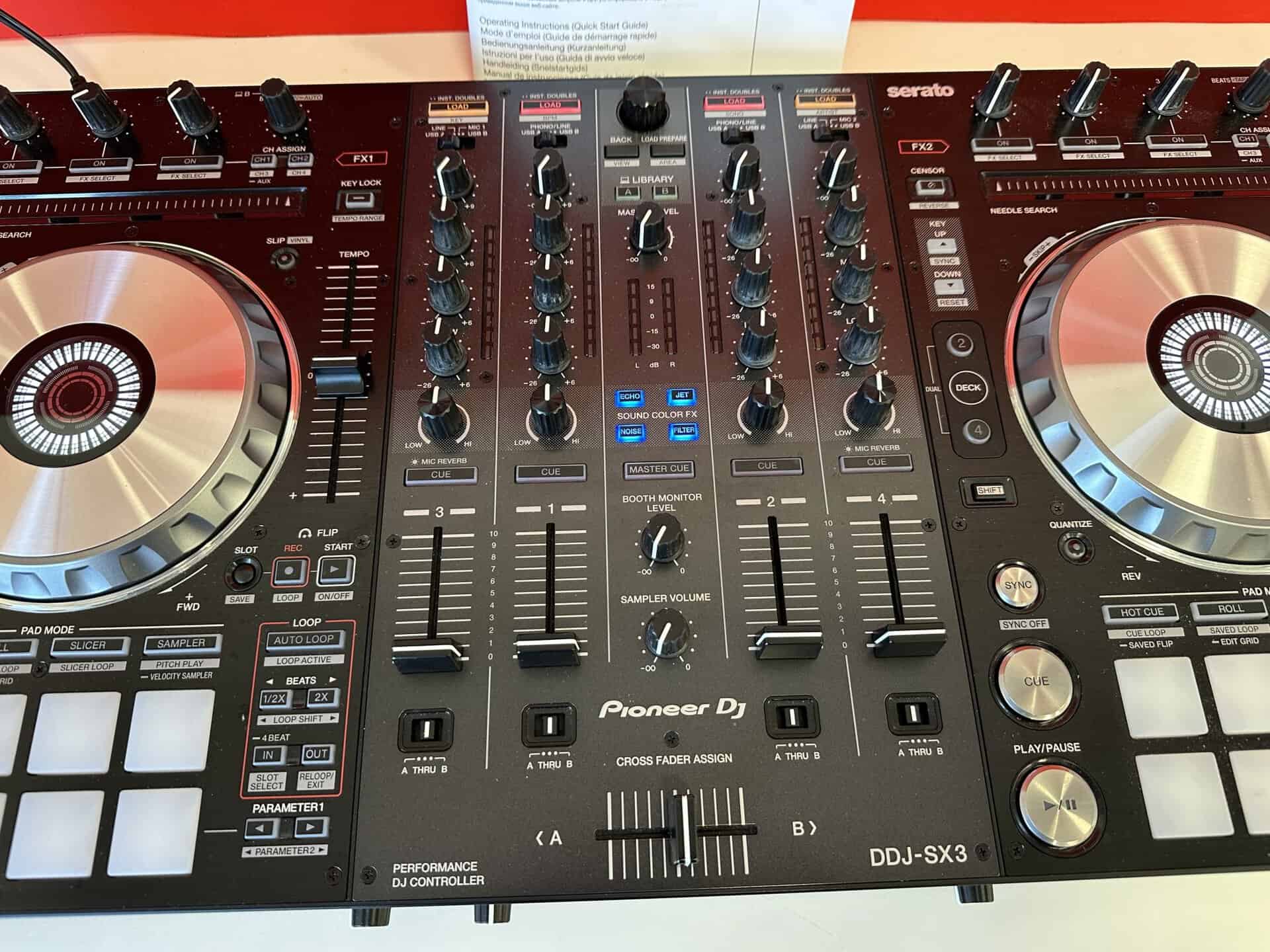 Pioneer DDJ SX3 4ch DJ Controller Serato - Deck Converters