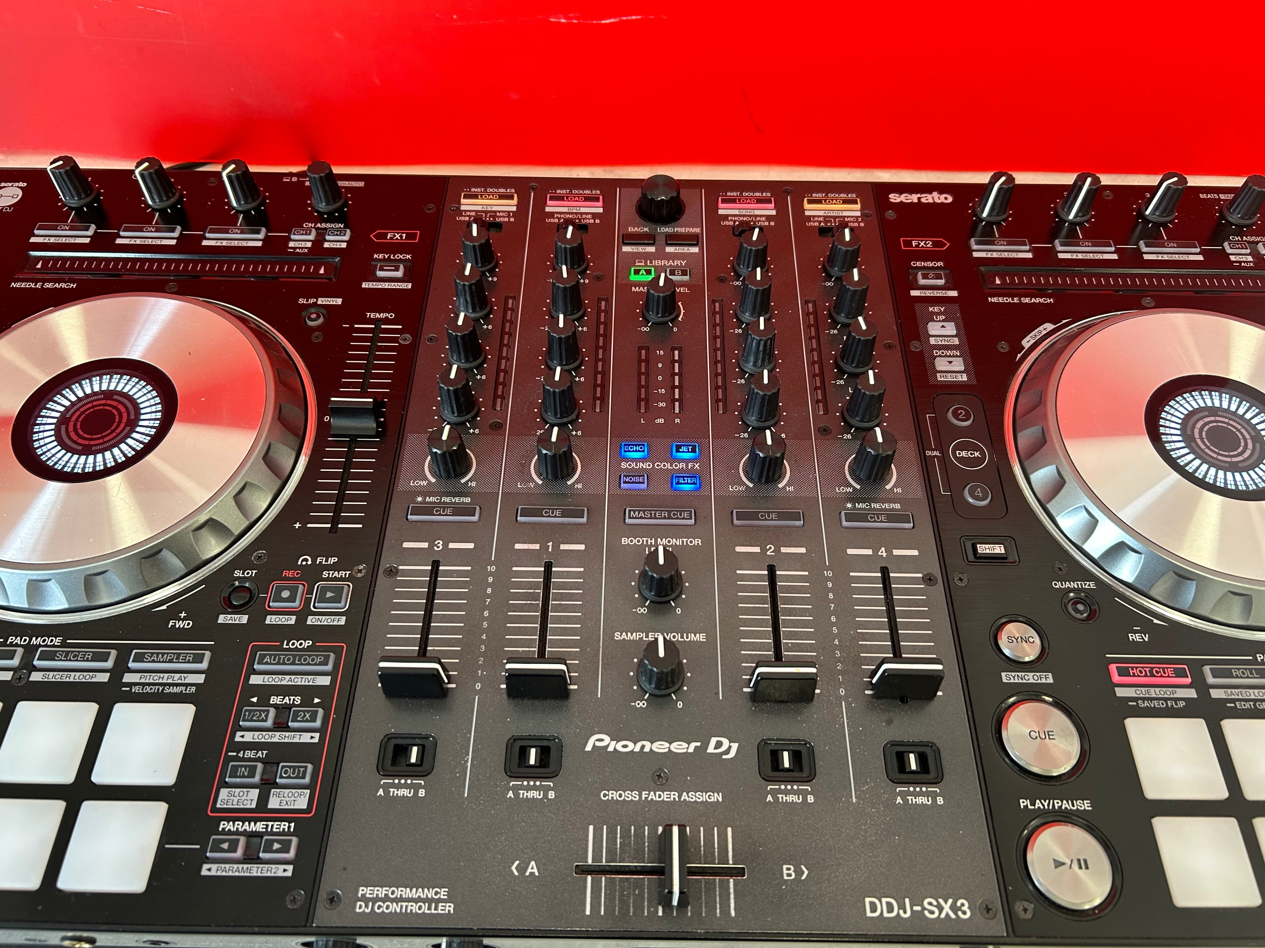 Pioneer DDJ SX3 4ch DJ Controller Serato - Pre Owned - Deck Converters