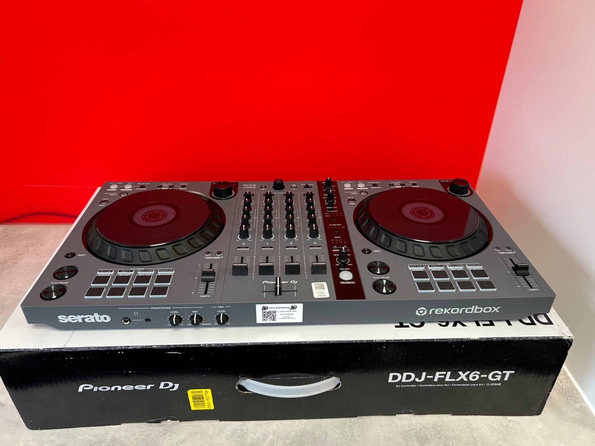 Pioneer DJ DDJ FLX6 - GT 4 - Channel DJ Controller - Pre Owned - Deck Converters