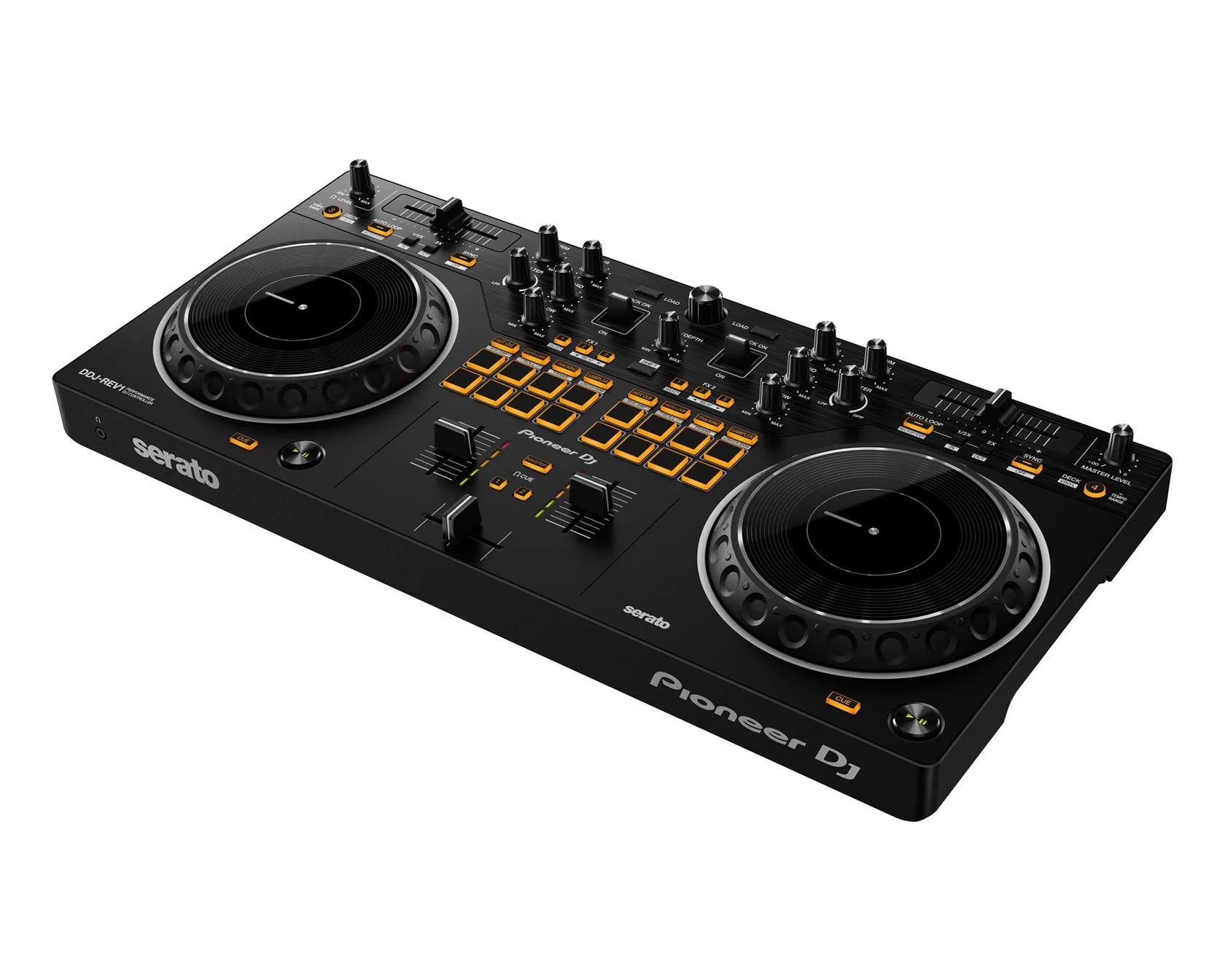 Pioneer DJ DDJ - REV1 2 - Channel Battle - Style DJ Controller for Serato DJ Lite - Deck Converters
