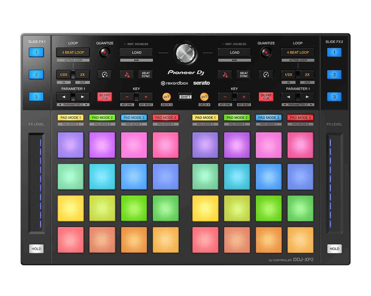 Pioneer DJ DDJ XP2 DJ Controller rekordbox DJ and Serato DJ PRO - Deck Converters