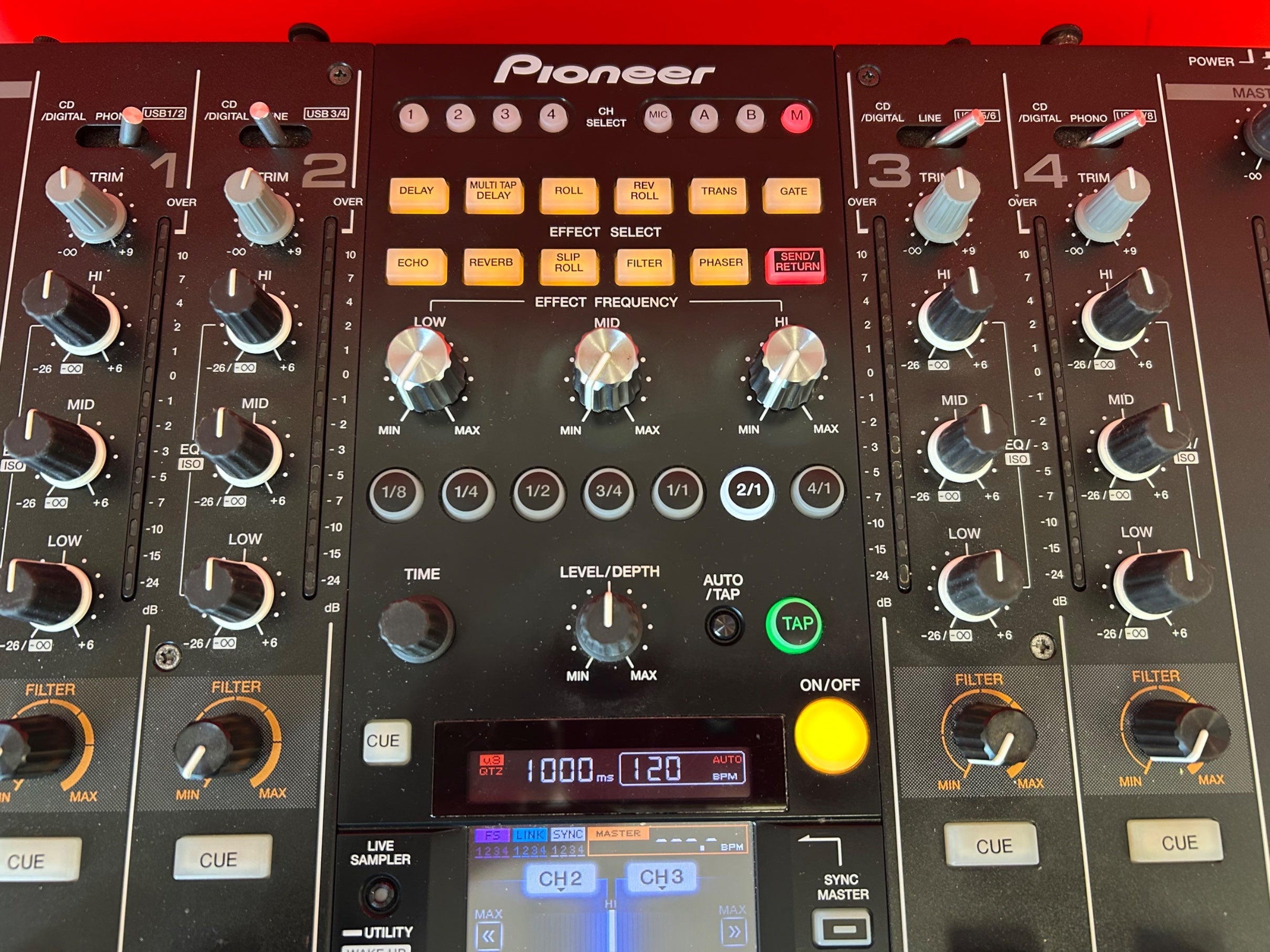 Pioneer DJ DJM 2000 Nexus DJ Mixer - Pre Owned - Deck Converters