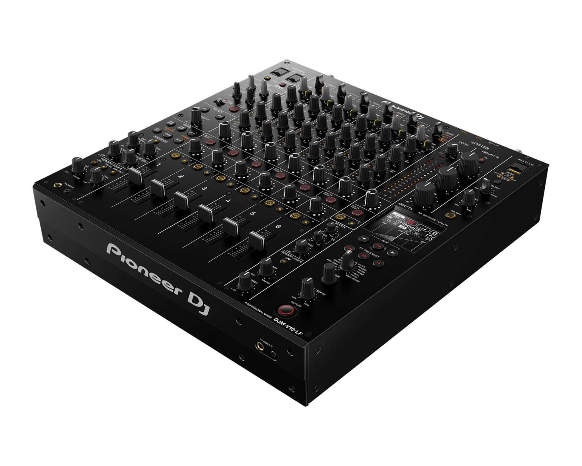 Pioneer DJ DJM V10 - LF 6Ch Pro DJ Mixer Long Faders and Optimised Curves - Deck Converters
