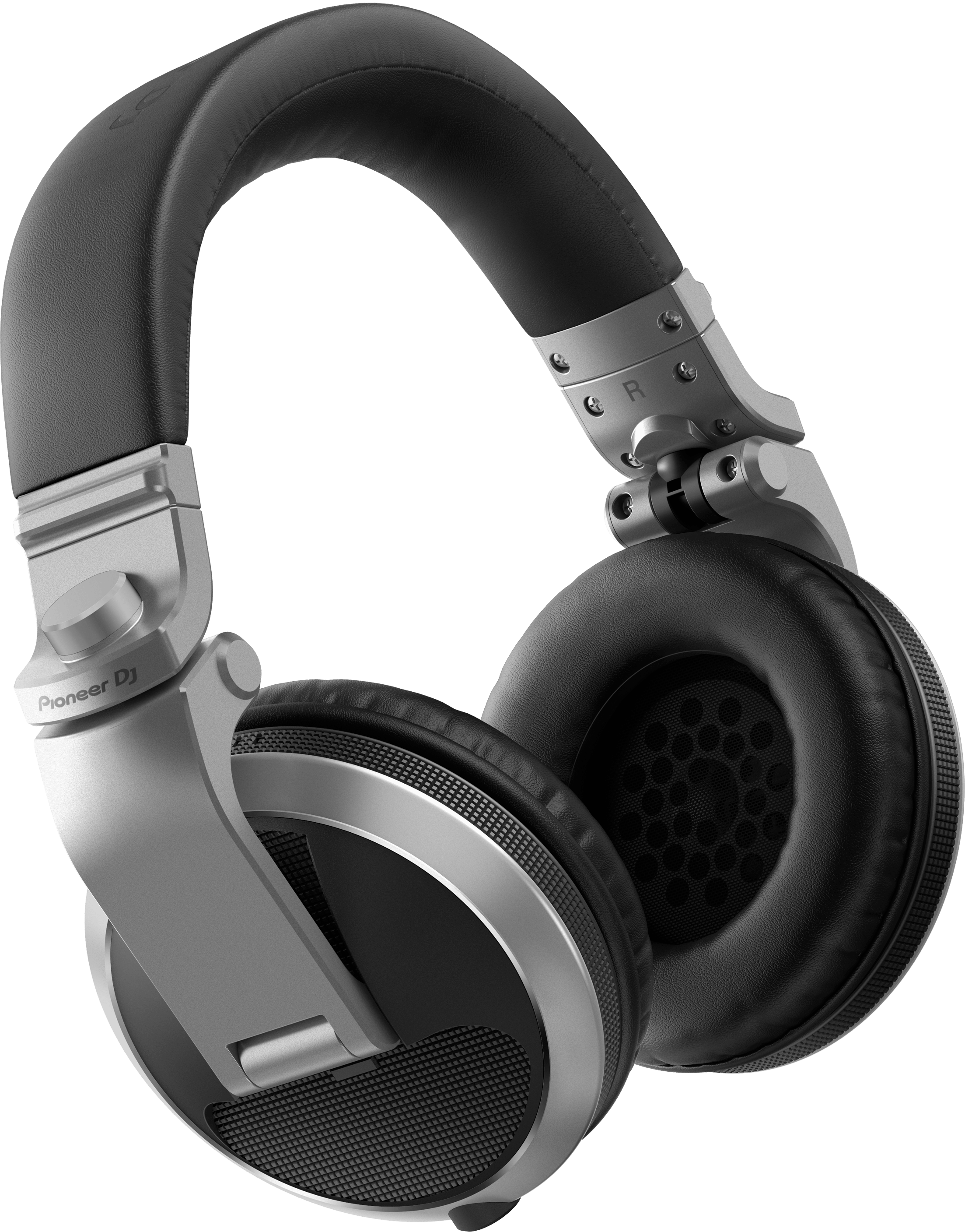 Pioneer DJ HDJX5S Pro DJ 40mm Headphones with Swivel Ear Silver - Deck Converters